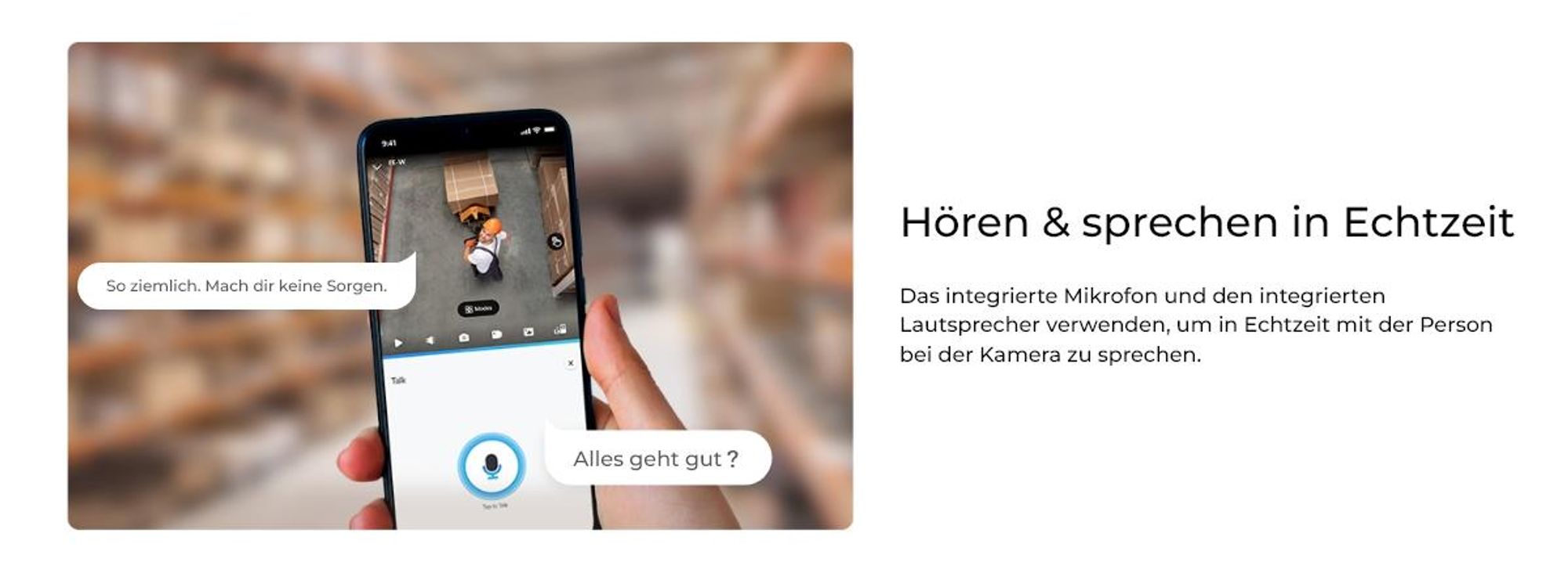 Reolink FE-W, 2K+ 6MP Fisheye-Kamera, 5/2,4GHz WLAN, 360° Panorama, Smarte Personenerkennung, Nachtsicht, Mehrere Anzeigemodi, 2-Wege-Audio, Sirene