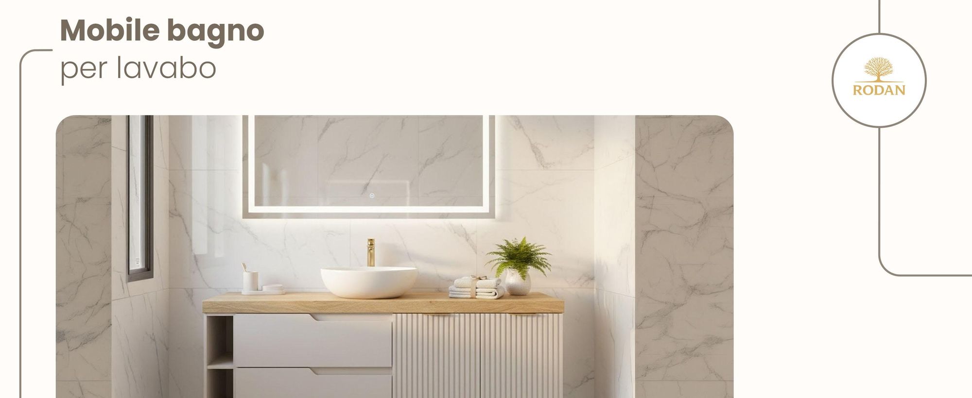 RODAN, mobile bagno, mobile sotto lavabo, mobile bagno moderno, mobili per il bagno