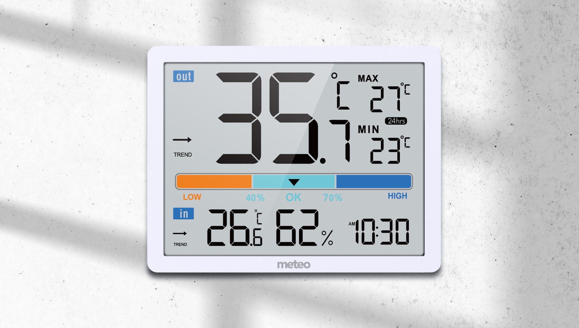 Digitale Wetterstation Thermometer Meteo Sp109