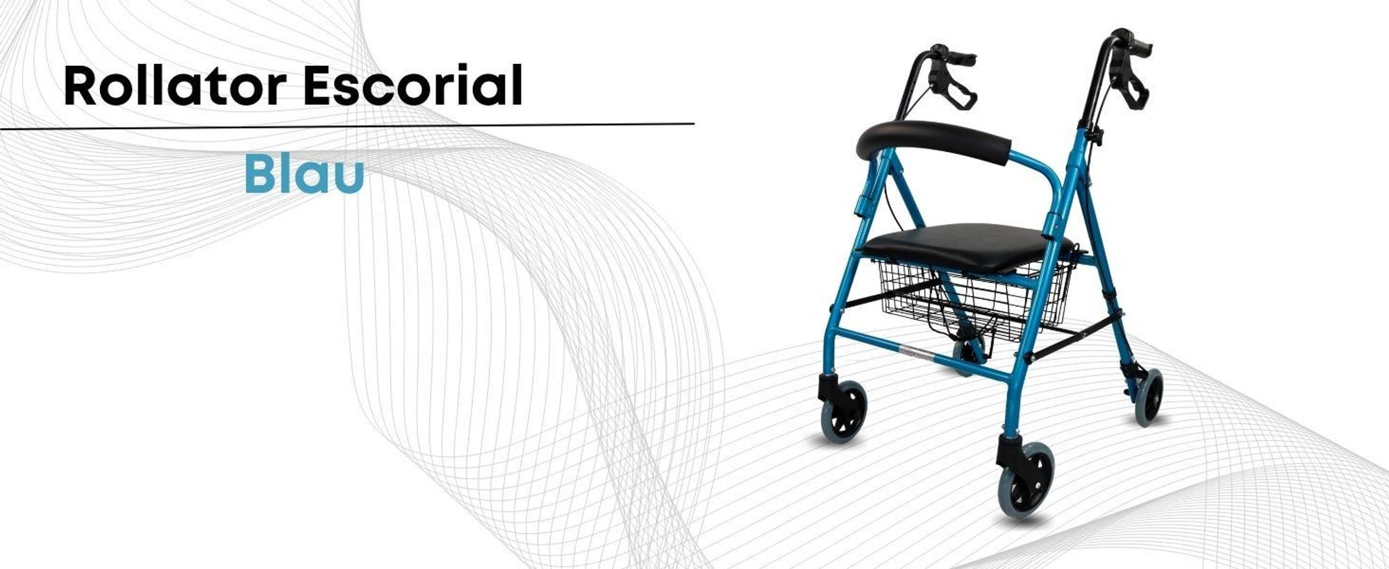 Rollator Escorial Blau