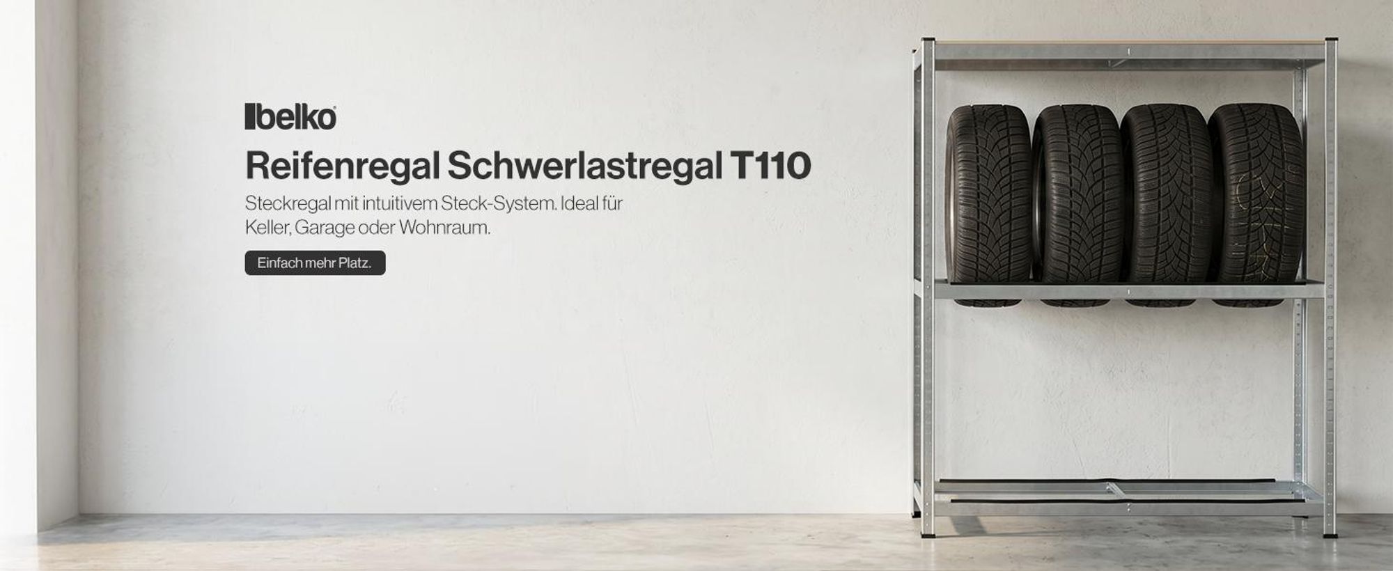 Reifenregal Reifenständer Werkstattregal Schwerlastregal Lagerregal 180x120x40cm