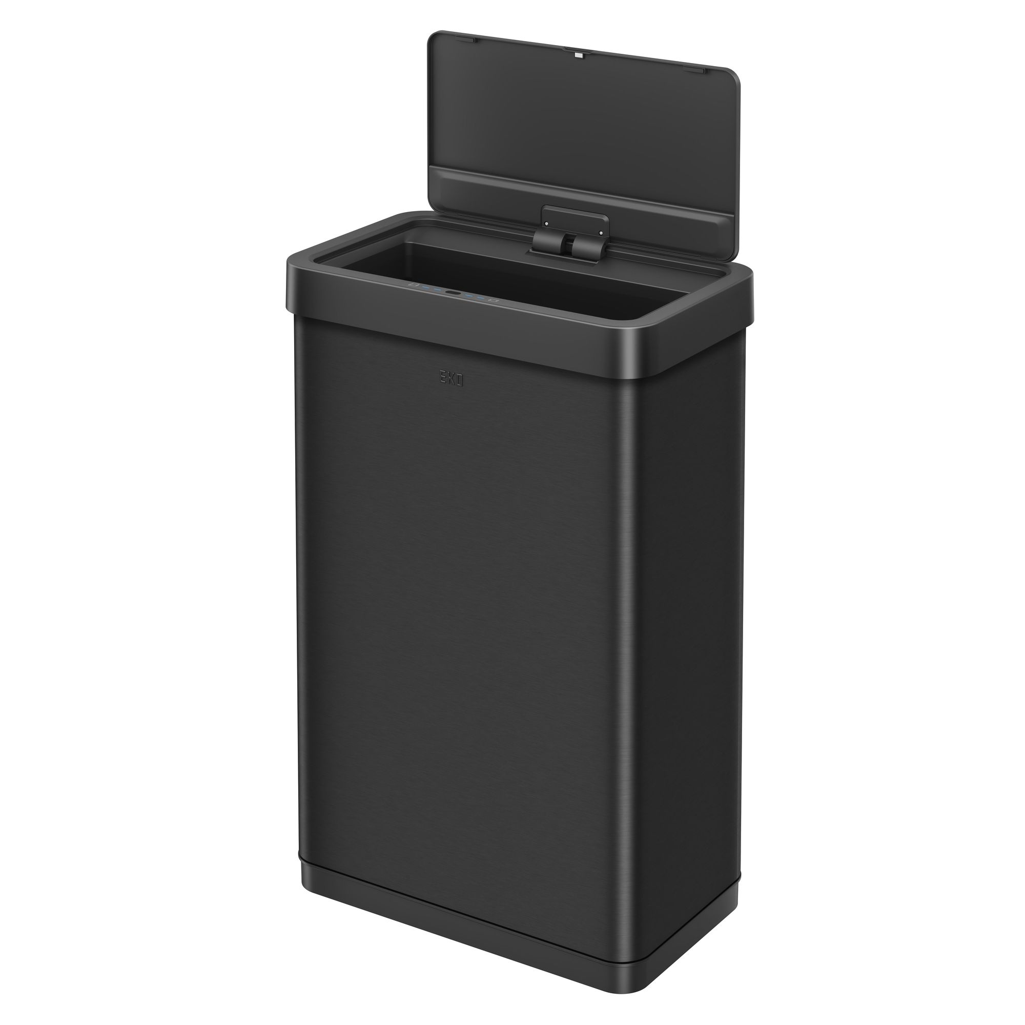 EKO - Mirage X Sensor Abfalleimer 80 Liter - Stainless steel - Matt Schwarz