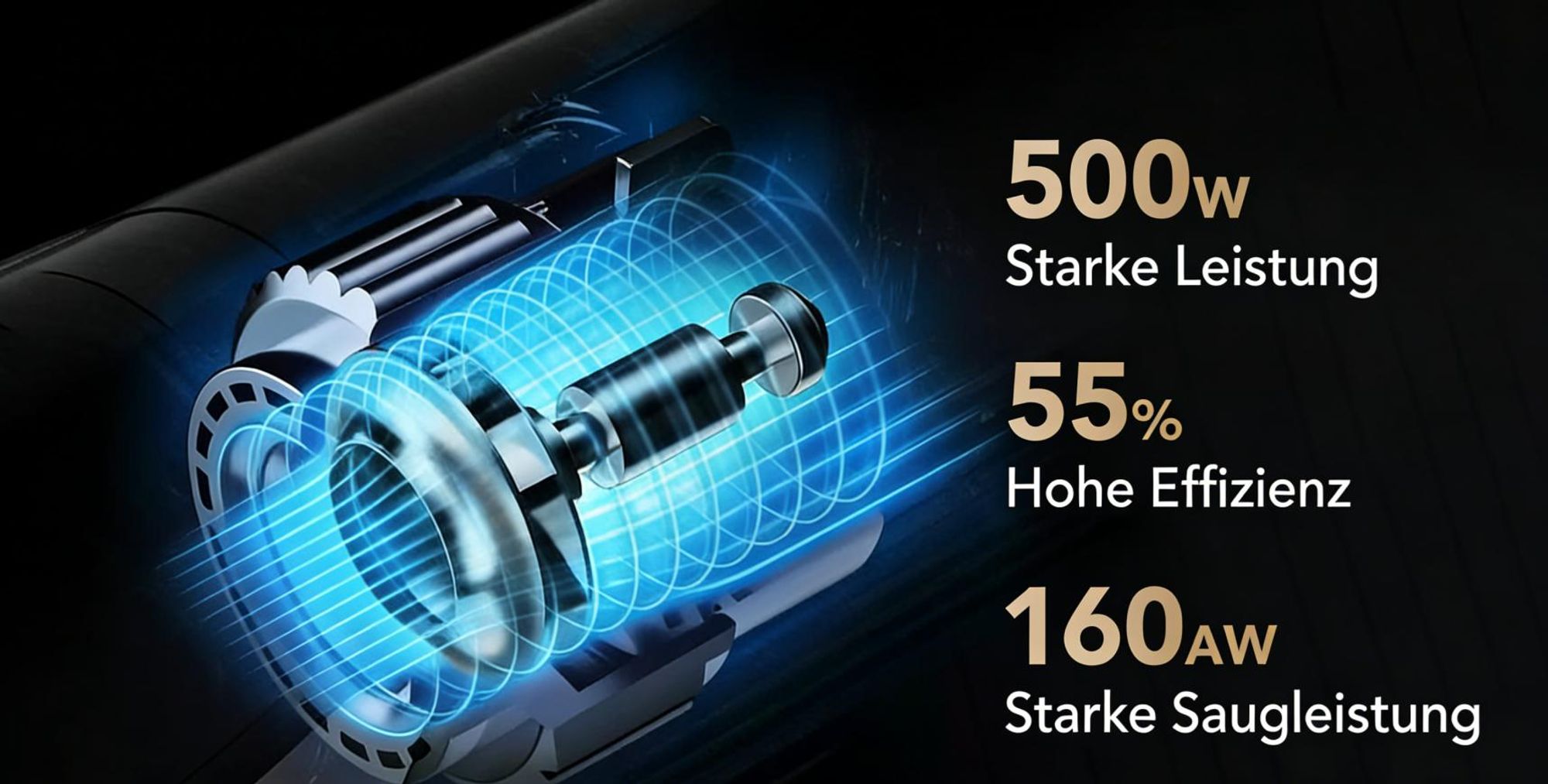 JIMMY JV9 Pro Aqua Akku-Staubsauger-160AW Saugleistung-45 Minuten Laufzeit-HEPA-Filter-500 ml Wassertank-LED-Display