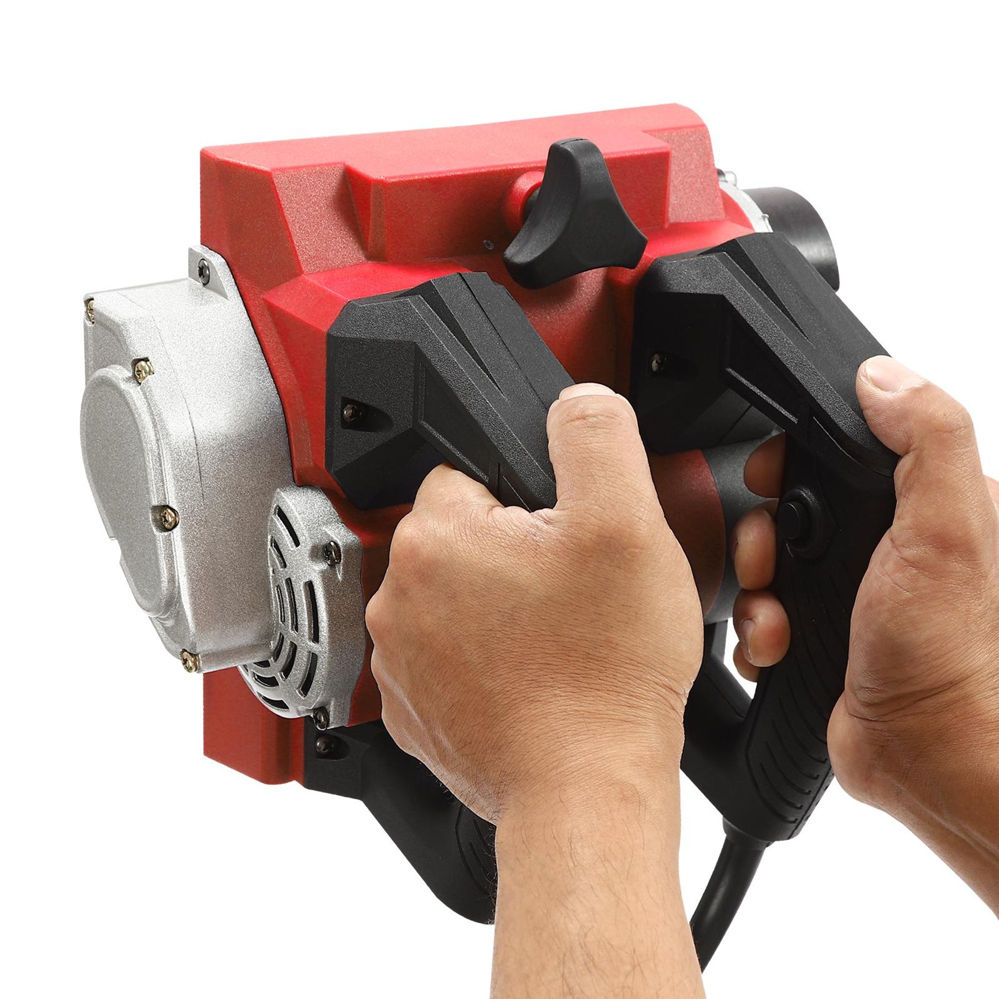 Elektrische Wandhobelmaschine, 1300W Power Handhobelmaschine, Tragbare Walzenhobelmaschine mit Kabel