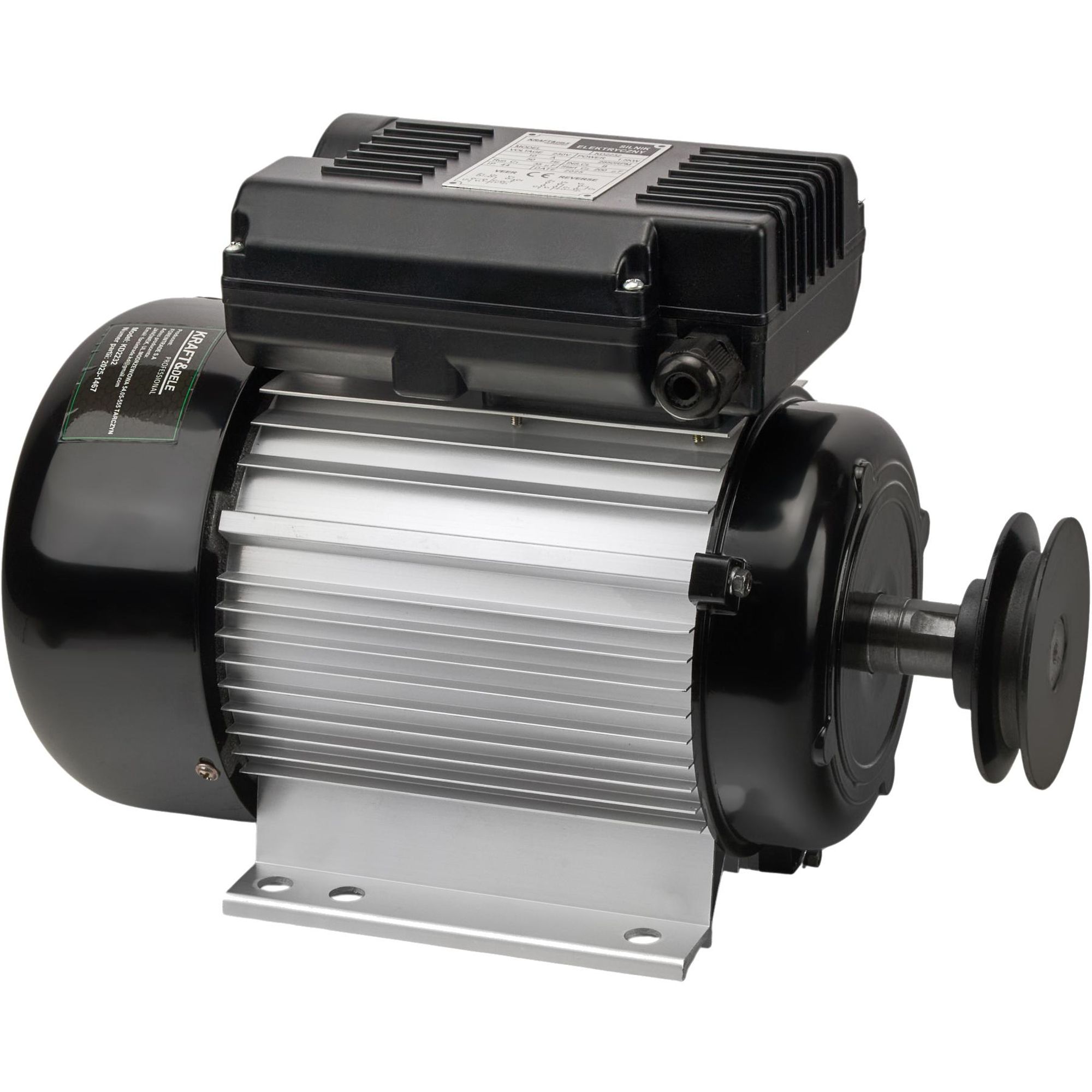 KRAFT&DELE | Elektromotor 1,5 kW, 230V, Luftkompressormotor, für landwirtschaftliche Maschinen und allgemeine Geräte