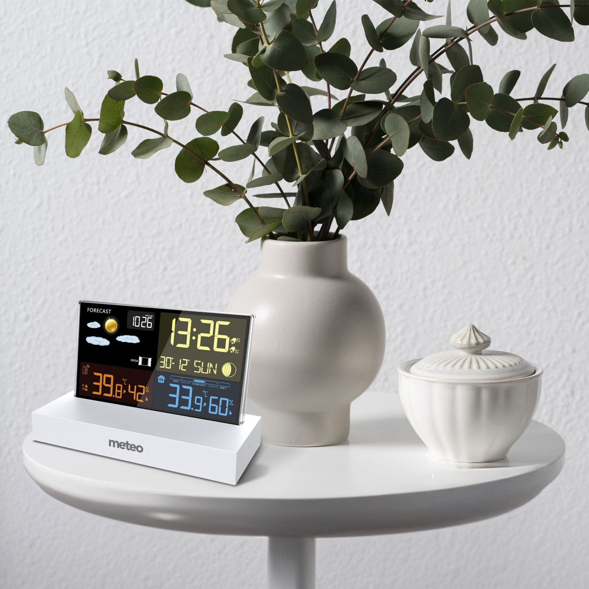 METEO SP110B Wetterstation mit DCF, weiß