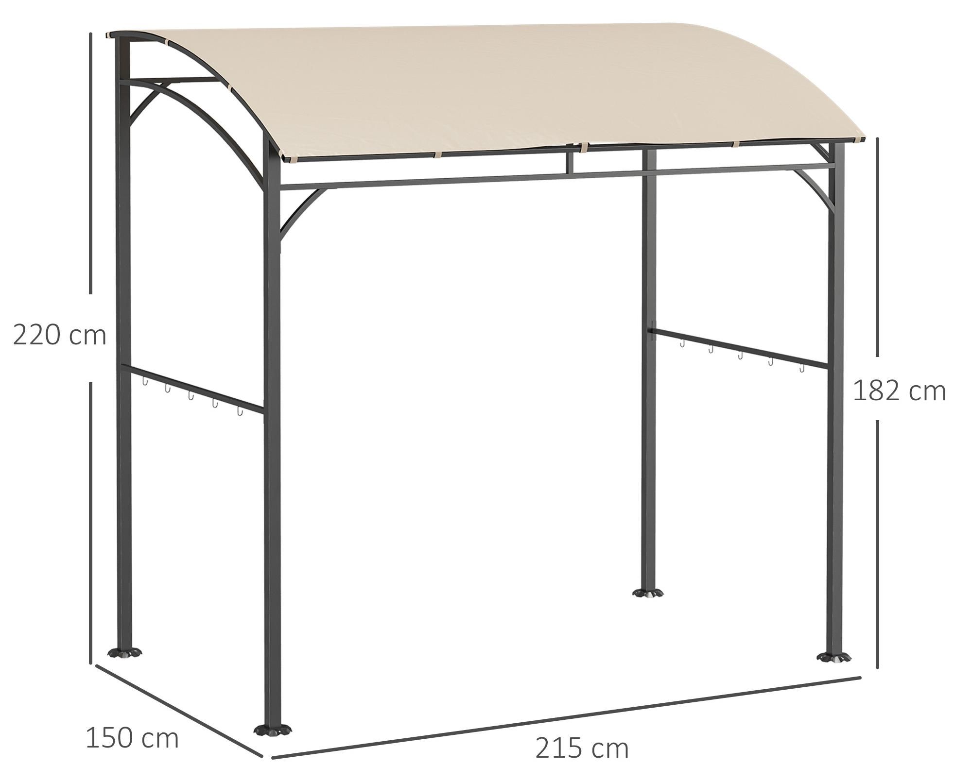 Gartenpavillon Haken Grill klein