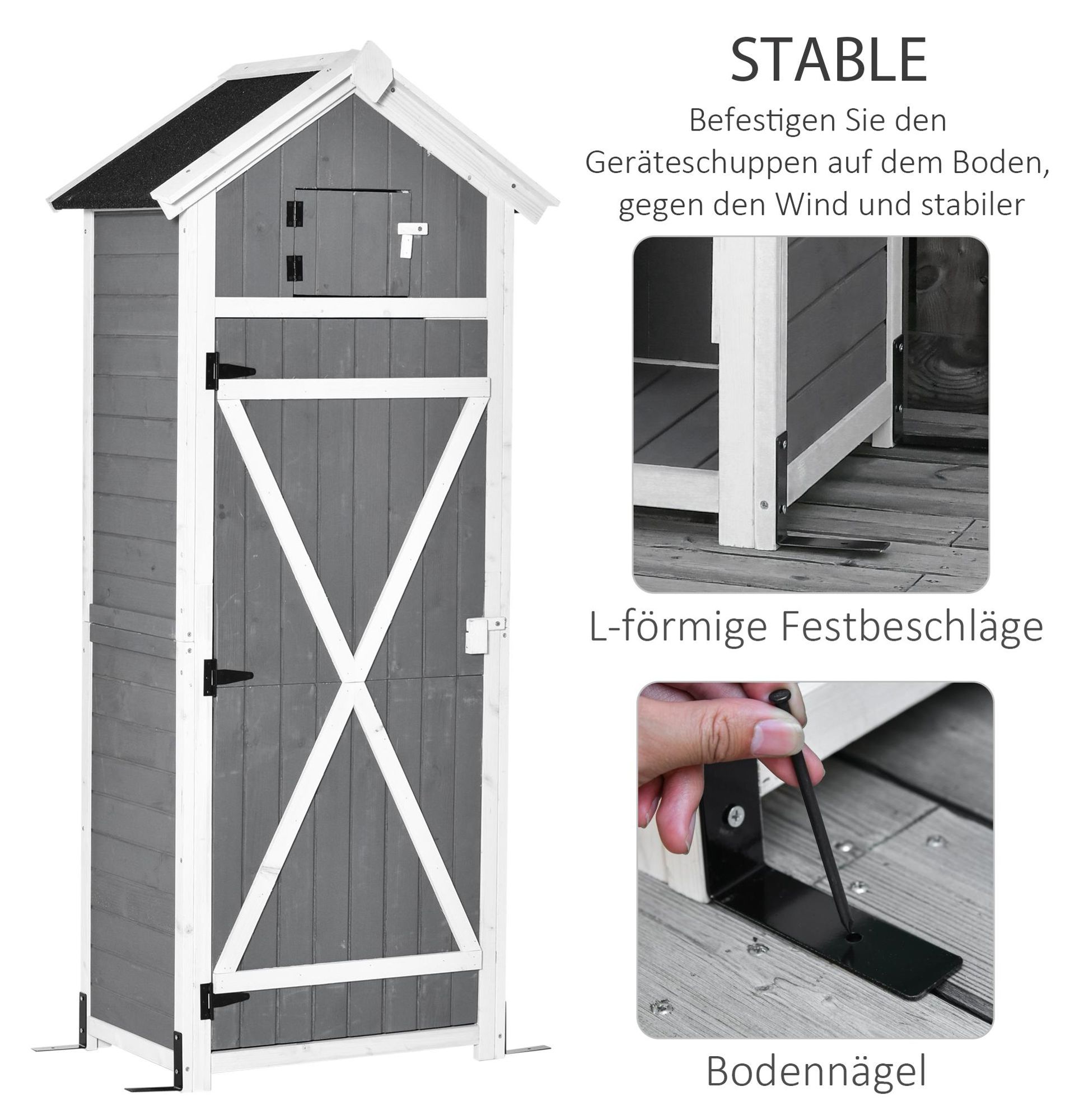 klein wetterfest Gartenbox Terrasse