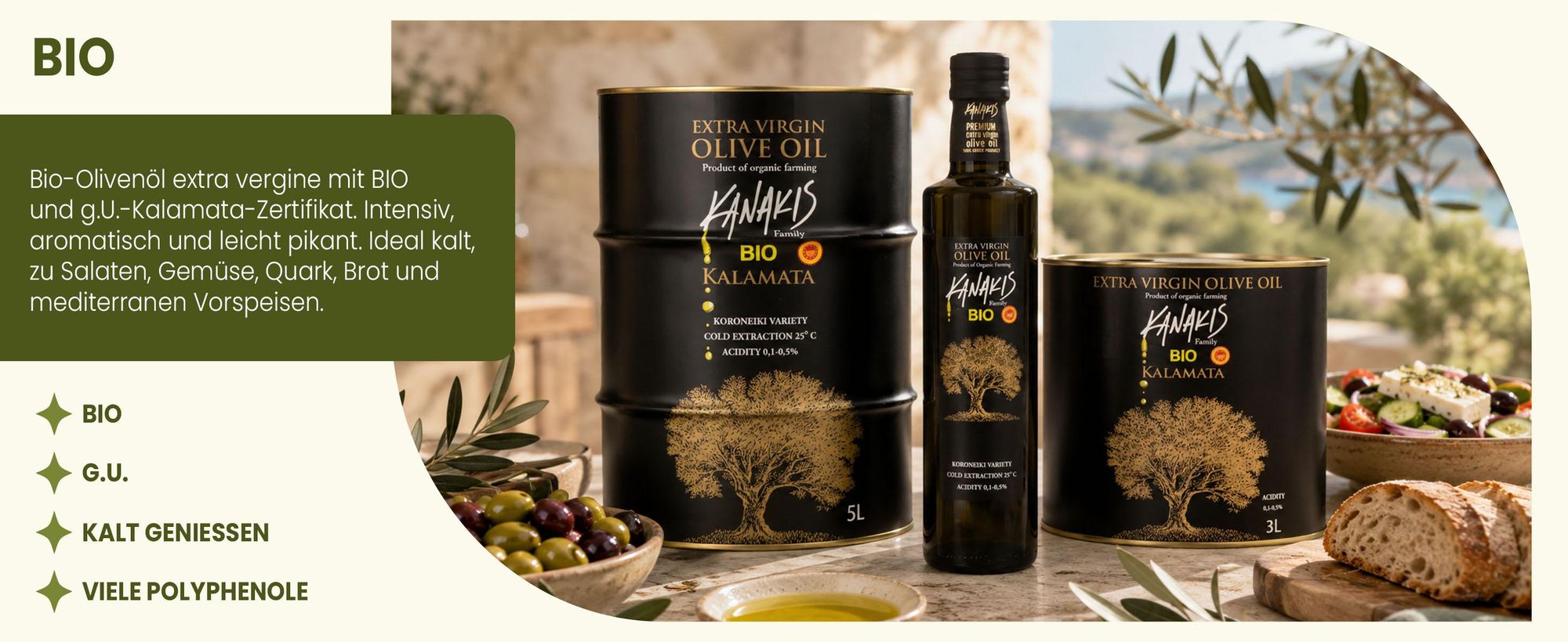Voliotis, greekbox, Olivenöl, ev green, Natives Olivenöl Extra