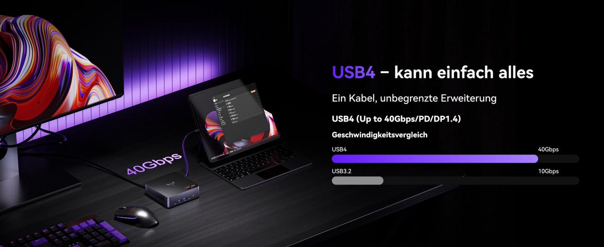 NiPoGi AM21 Mini PC mit AMD Ryzen 7 8745HS 32GB DDR5 & 1TB SSD(max.96GB + 4TB), vorinstalliertem Windows 11 Pro | AMD Radeon 780M | 2X HDMI | WiFi 6