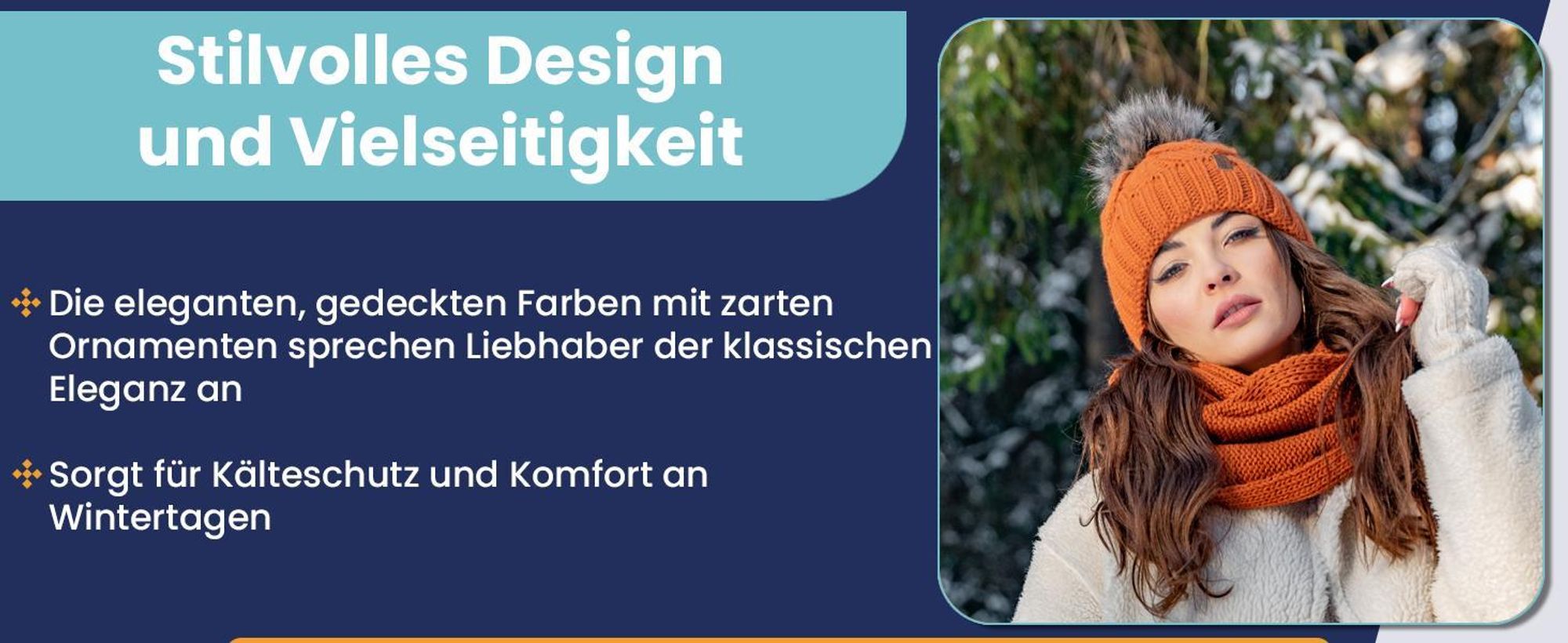 Vivisence damen bommelmütze und schal set warm kopfbedeckung und halsbedeckung an winter und herbst warm dick, wintermütze mit bommel, winterset für frauen, hergestellt in der eu, rosa, einheitsgröße