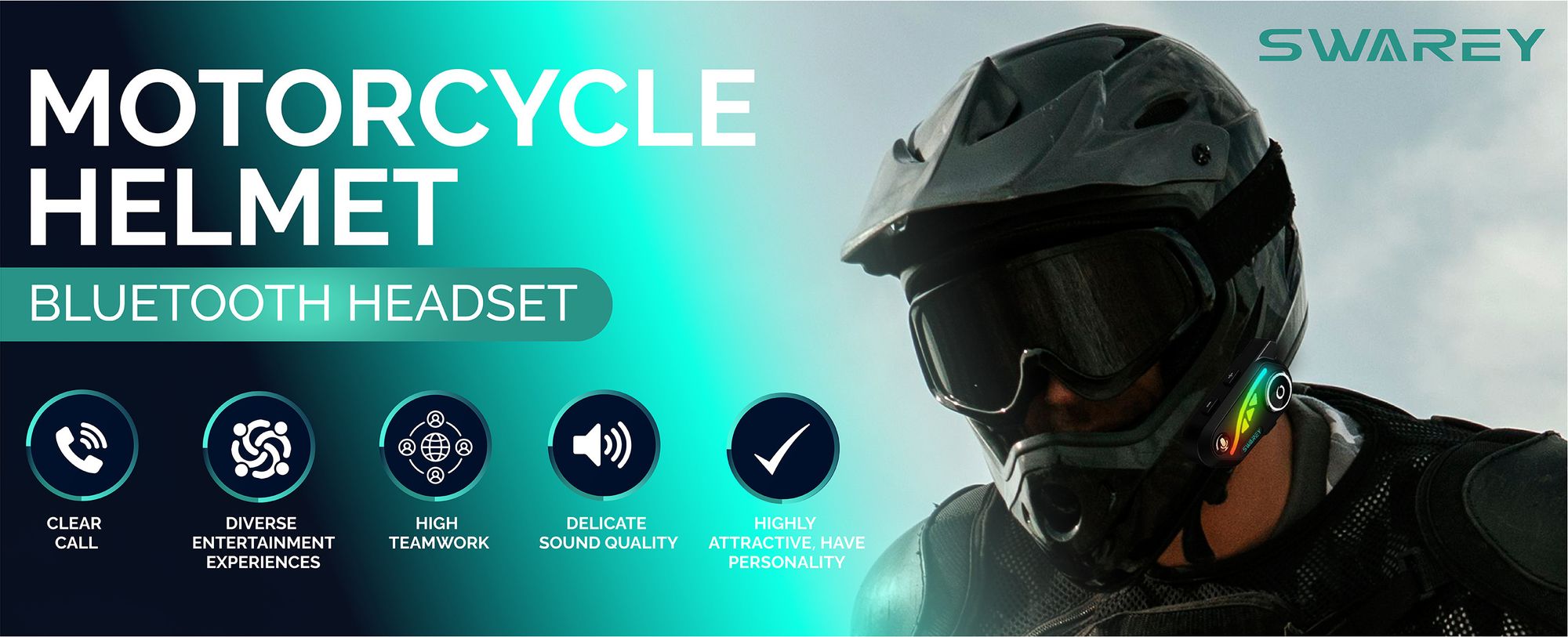 Motorrad Headset,Motorrad Intercom,Gegensprechanlage,Motorrad-Kopfhörer,Motorradhelm Interphone