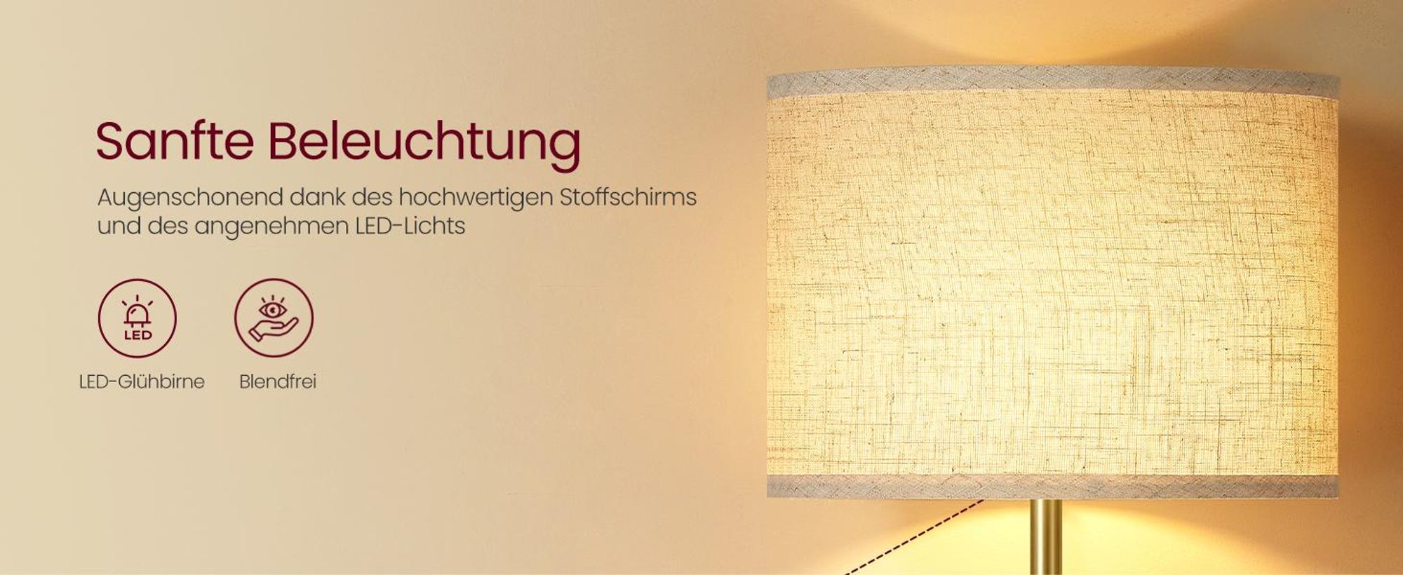 VASAGLE Stehleuchte, Standleuchte, Stehlampe, höhenverstellbar, 140-170 cm, mit Fußtaster, E27 Fassung, Fernbedienung, Memory-Funktion