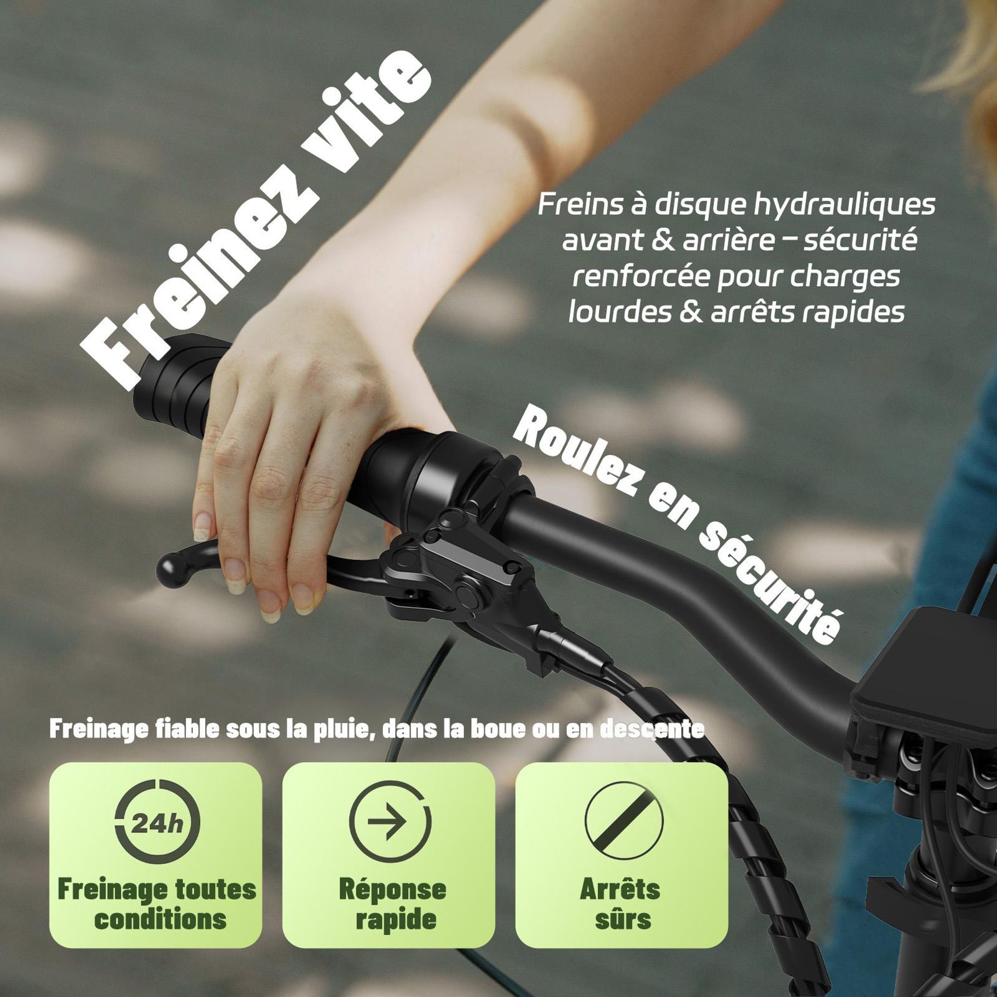 Siège enfant double arrière FAFREES FF20 CUV pour vélo électrique 24AH, 0-12 ans, charge 100kg acier antirouge-noir