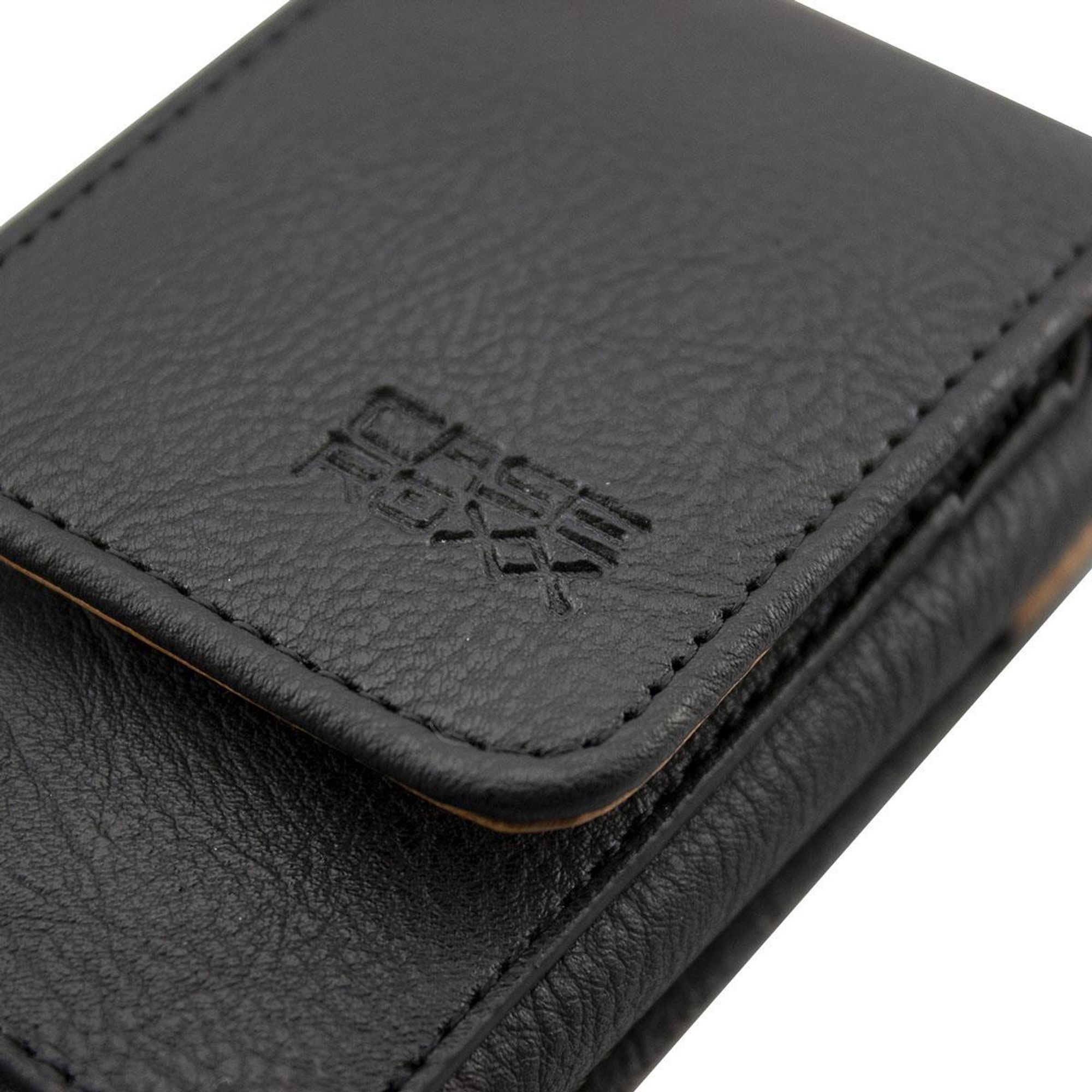 caseroxx Ledertasche mit Gürtelschlaufe für Dexcom G6 Receiver in schwarz Bild 2