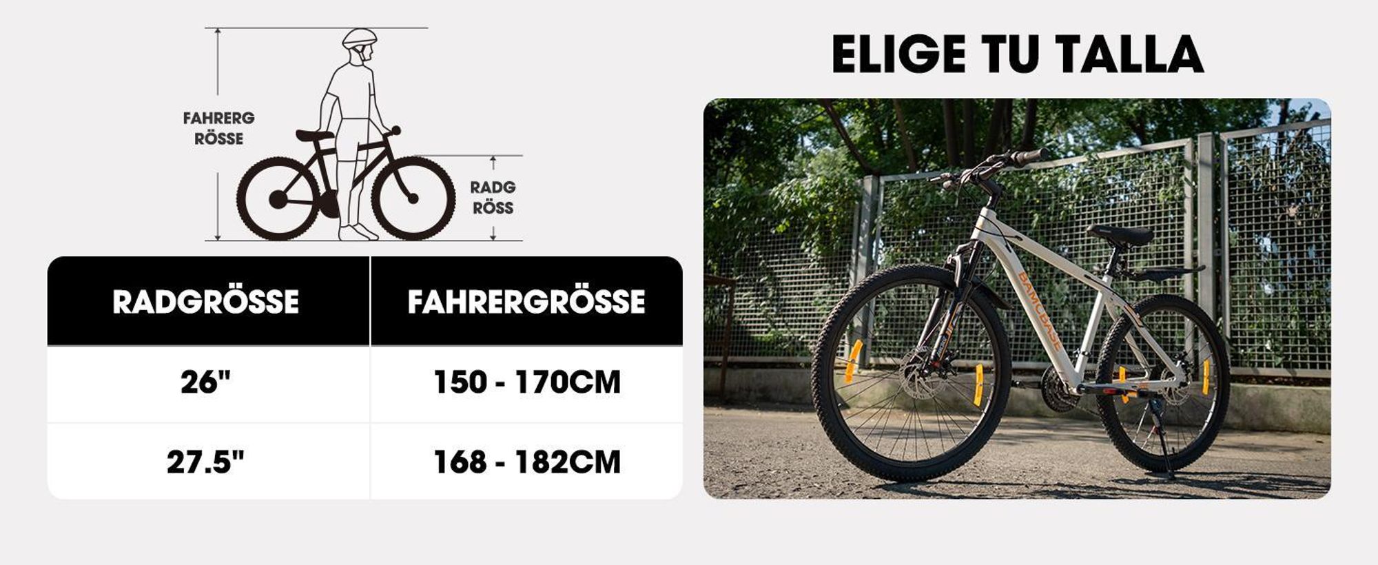 HILAND 26 Zoll Mountainbike für Männer und Frauen, Aluminiumrahmen, 21-Gang Schaltung mit mechanischen Scheibenbremsen und Federgabel, Blau