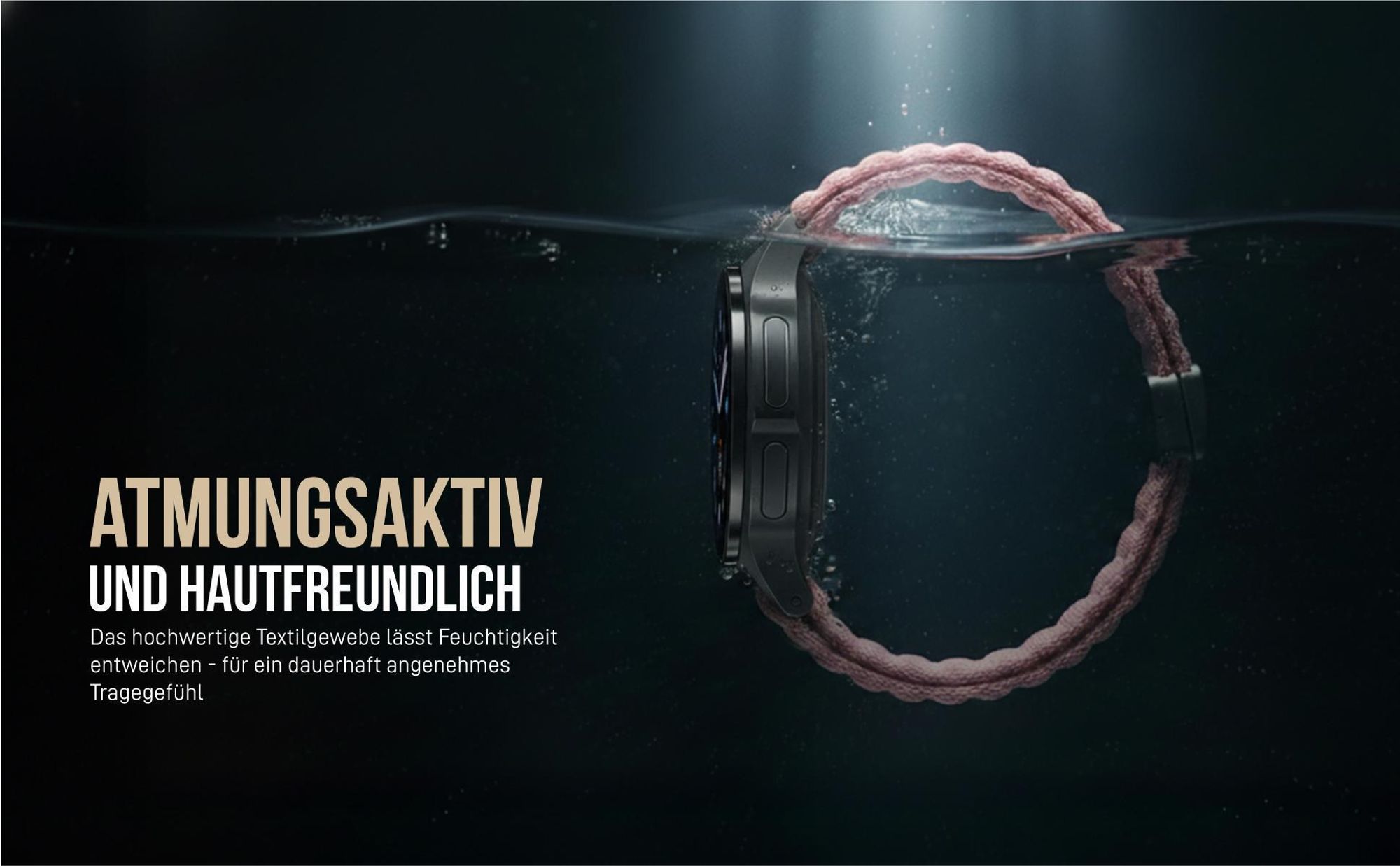 Atmungsaktives Smartwatch Band für Samsung Galaxy Watch6 44mm