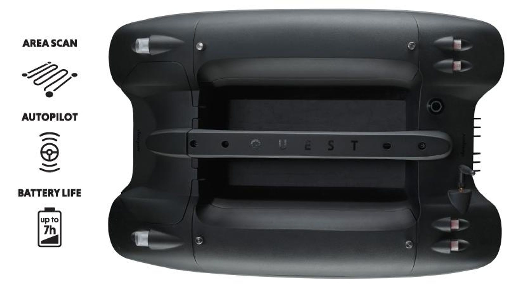 Deeper Quest Angelköderboot mit CHIRP Sonar, GPS Autopilot