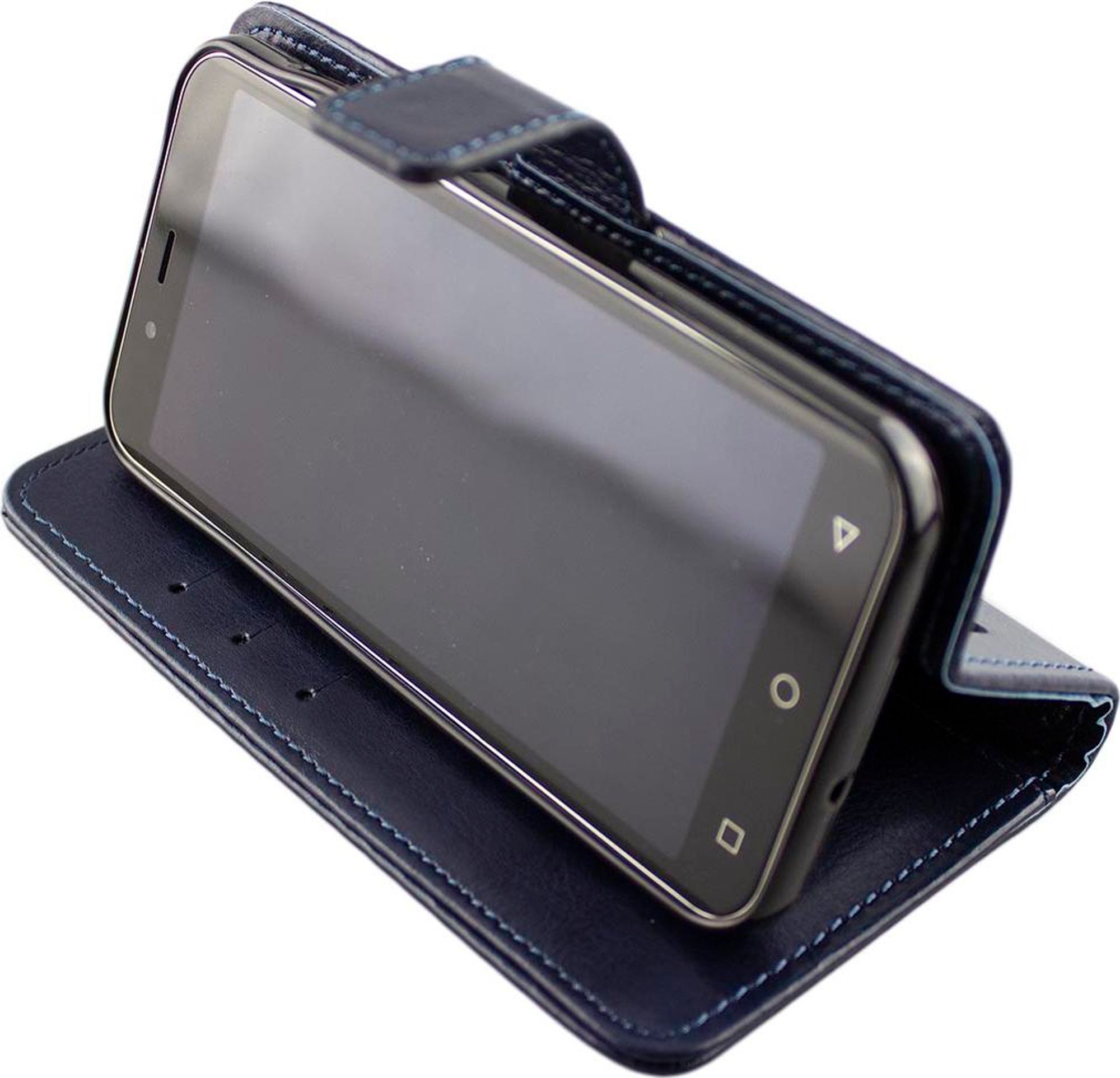 caseroxx Handy Hülle Tasche kompatibel mit Emporia Smart 4 Bookstyle-Case Wallet Case Bild 2
