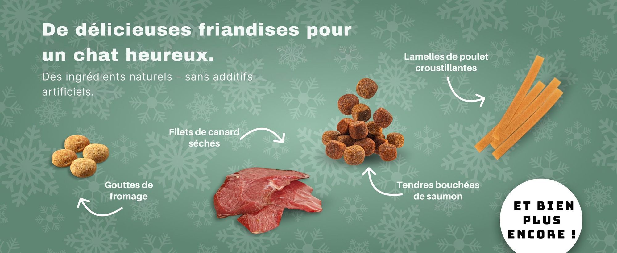 BOXILAND® calendrier avent chat 2026, 24 snacks, friandises, 16 variétés