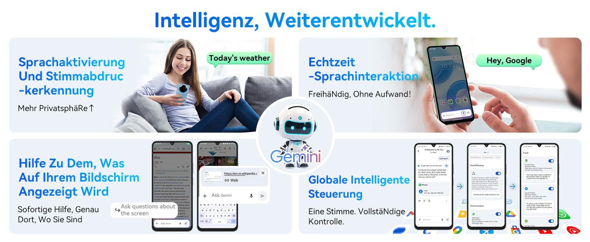 Blackview Shark 6 Handy 5G, 6,88“, 12GB+128GB/2TBTF, Octa Core, AI Fotoalbum, Android 15, ohne vertrag, 5000mAh, Dual SIM, NFC, 120Hz, 18W
