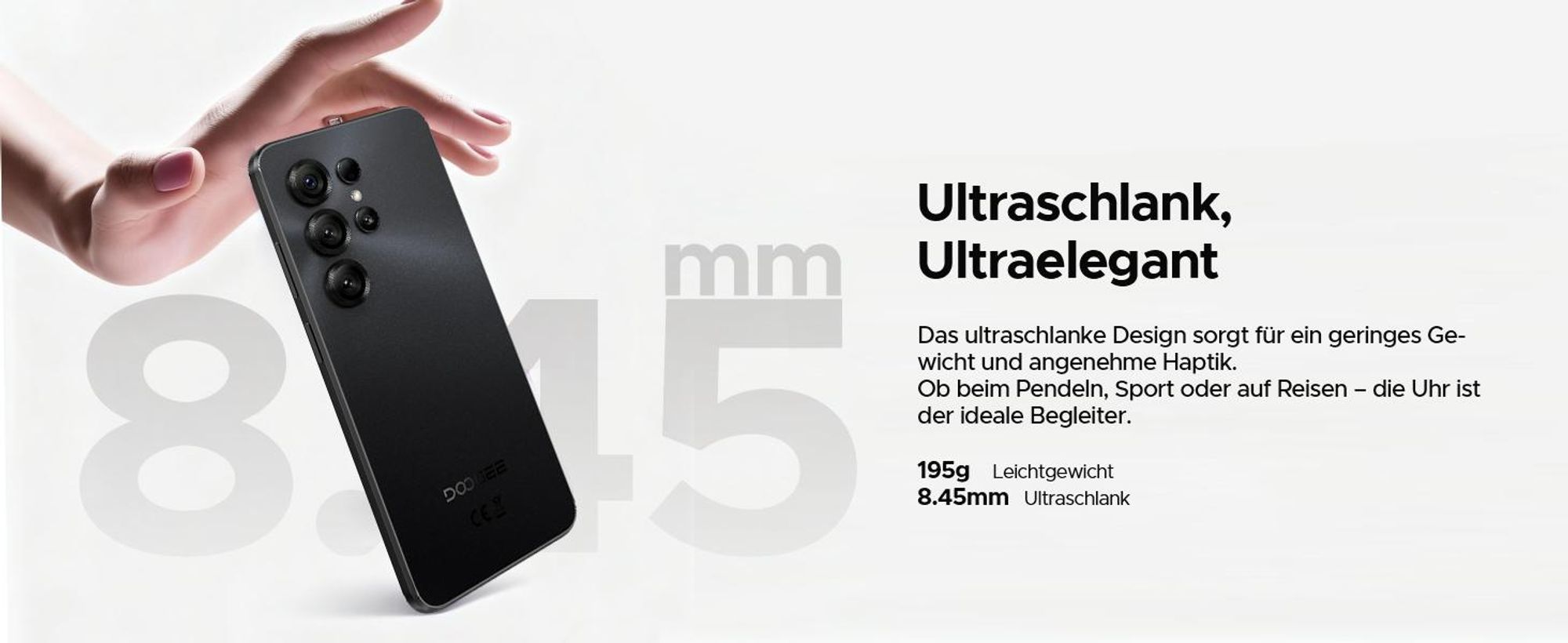 DOOGEE Note56 X Smartphone Handy, Android 16, 6,56" 90Hz, 6150mAh Akku, 24GB RAM+64GB ROM, 4G, 8MP, Gesichtserkennung, OTG, ohne Vertrag