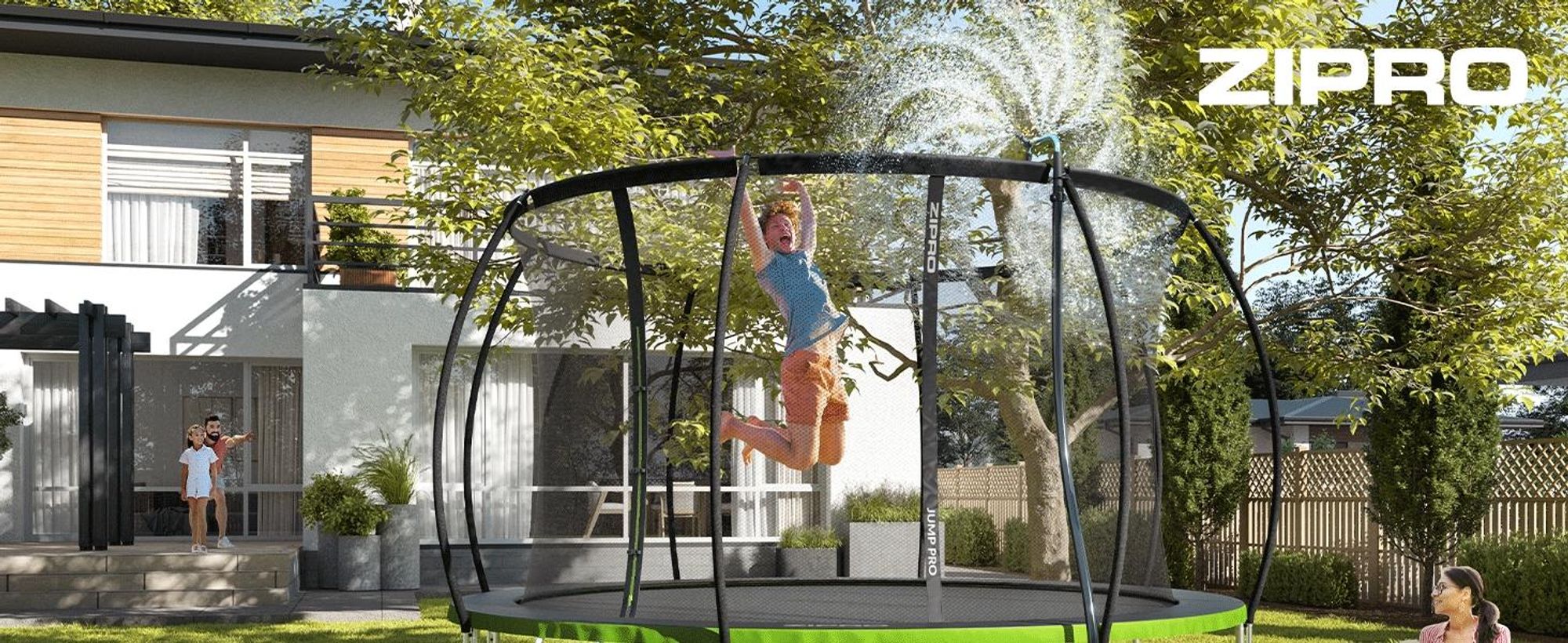 Kit d'arrosage Zipro 2 en 1 pour trampolines