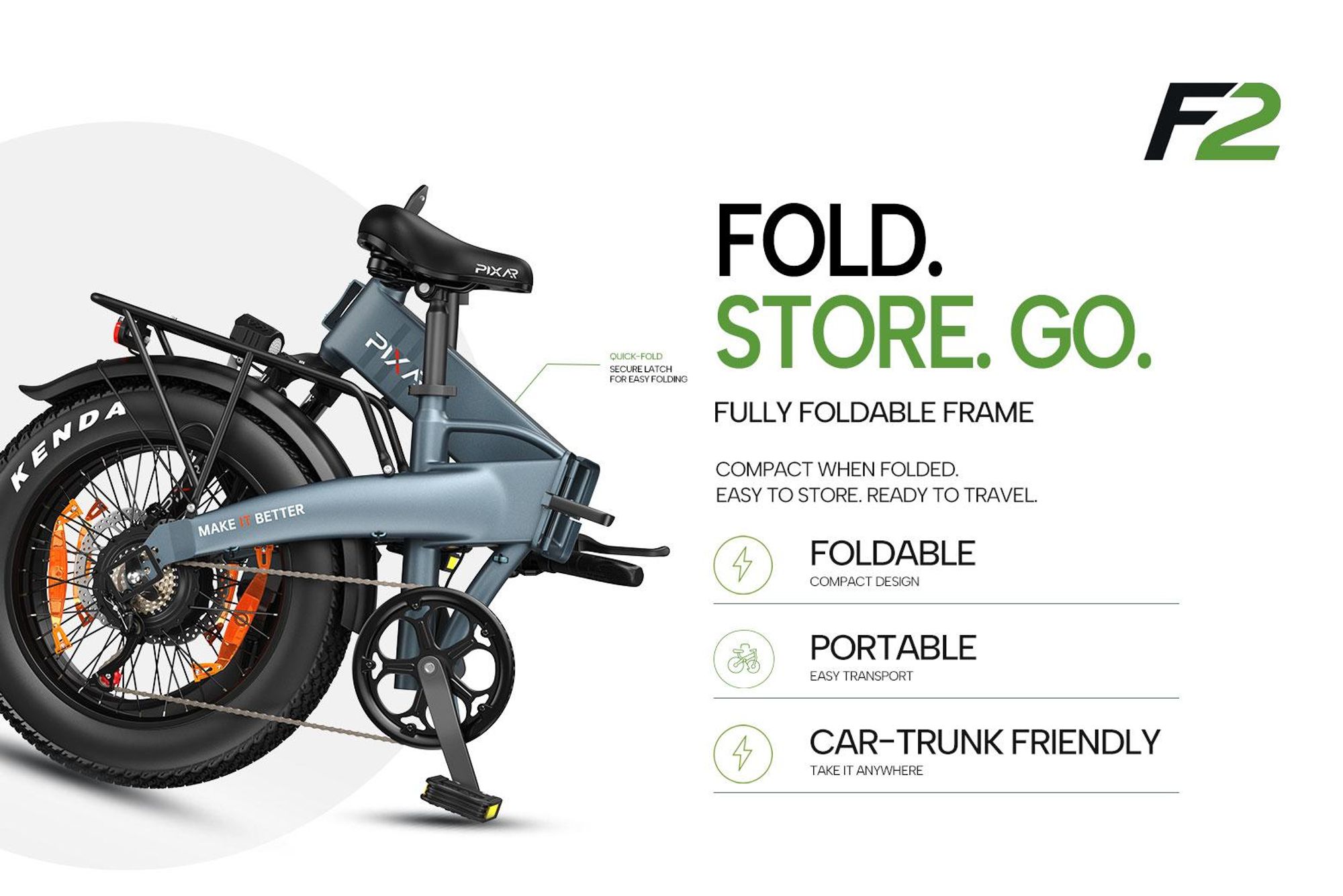 20x4.0" Schnee E-Bike 48V 15AH bis zu 100km Fatbike EBike Klappräder Elektrofahrrad 250W Faltbar Shimano 7 Gänge LCD Display Faltbar E-Bikes Grün