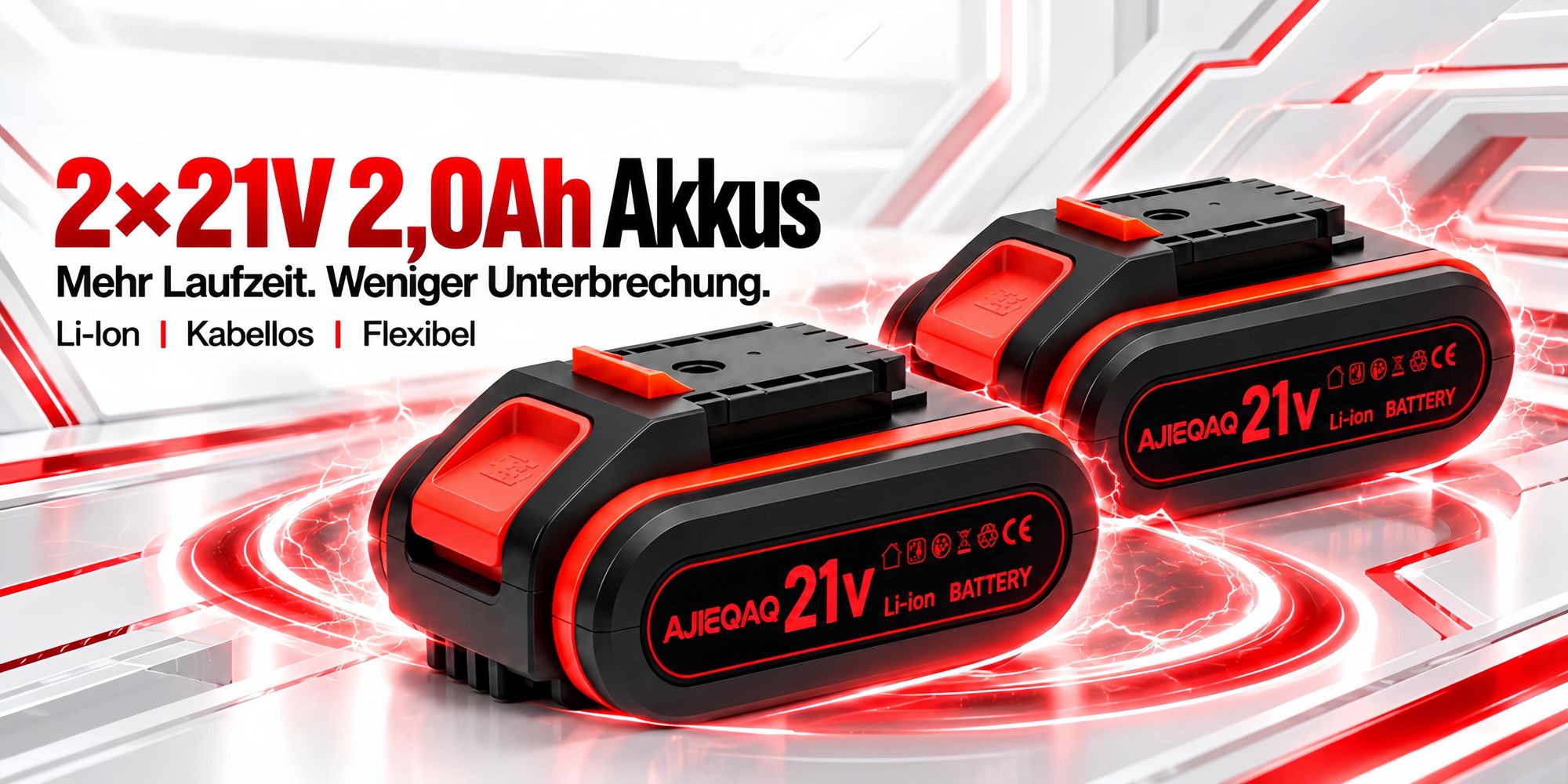 21V 2-in-1 Akku Gartenschere & Mini Kettensäge, Brushless Akku Astschere/Baumschere, 25 mm SK5, 6 Zoll Akku Kettensäge, 2×2,0Ah Akkus