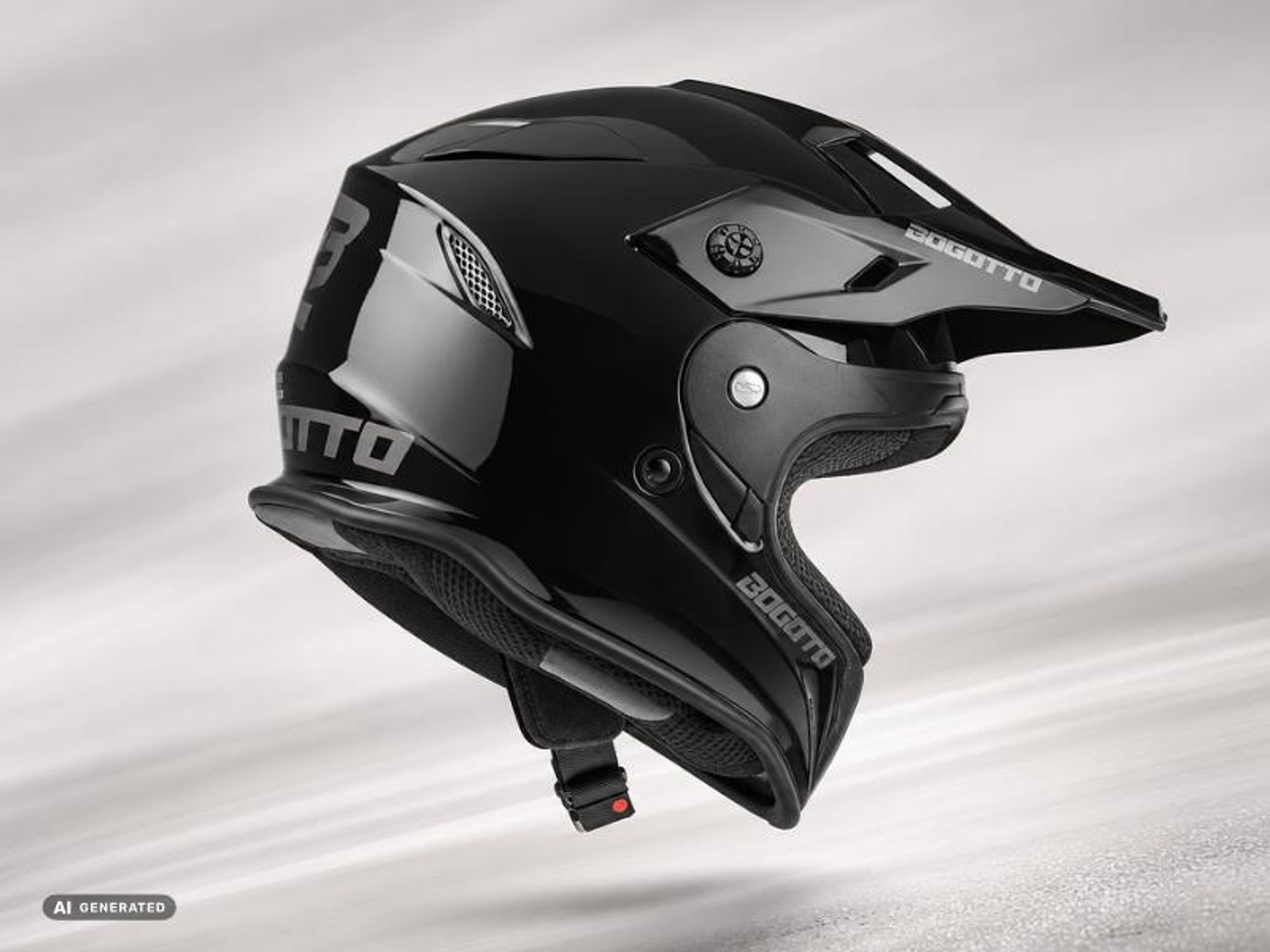 Bogotto H331 Enduro Helm, grün matt, 2XL (63/64)