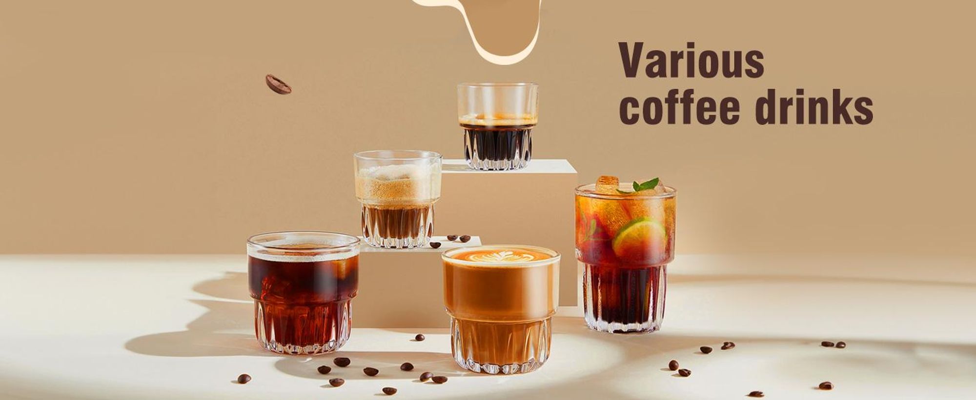 Aigostar - 420 ml Filterkaffeemaschine Mit 24h-Timer, Kaffeemaschine mit Thermobecher, , LCD-Anzeige