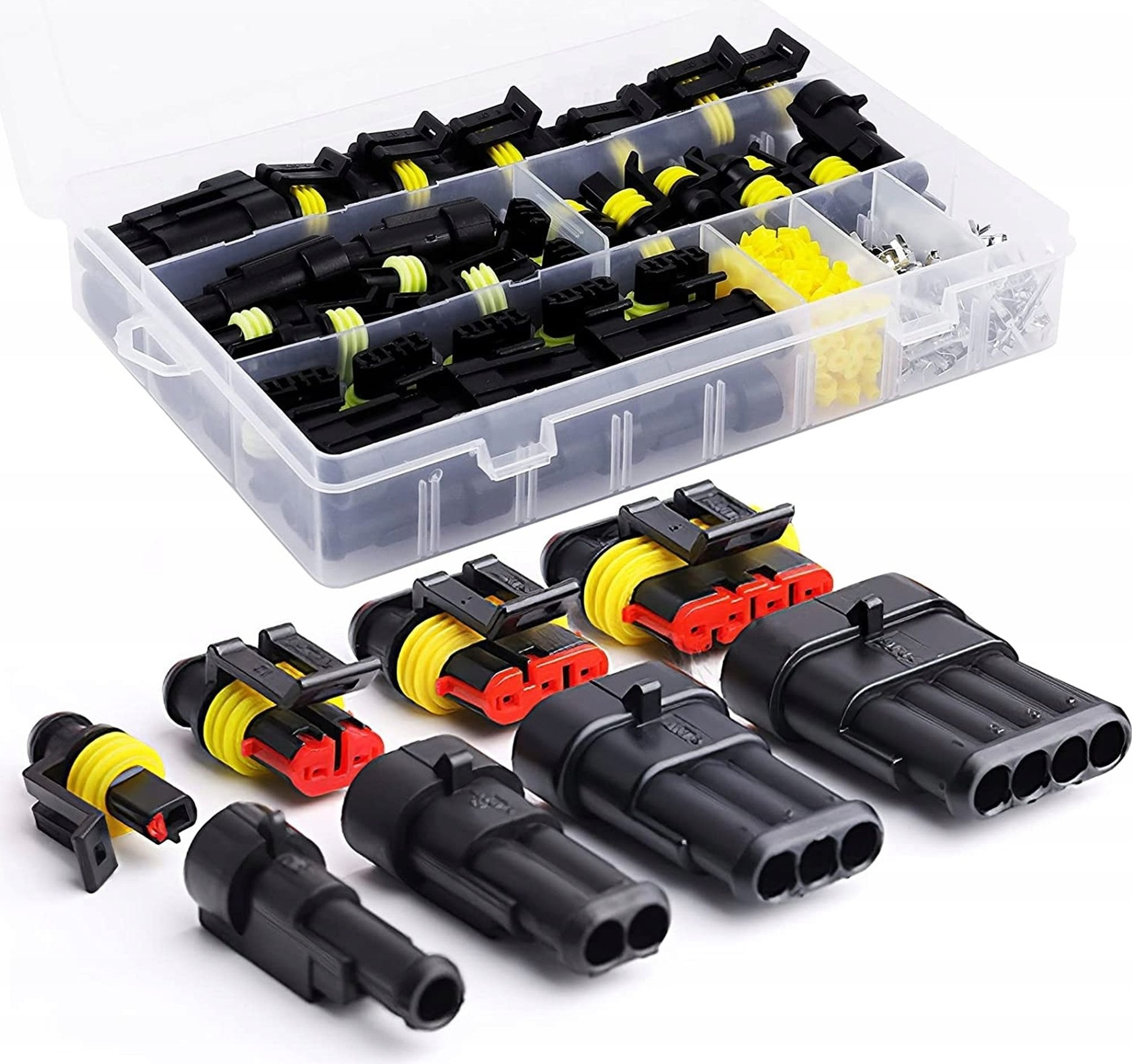 ASTA | Kabel Steckverbinder, 176TLG, Polig Steckverbinder, Elektrische Steckverbindung