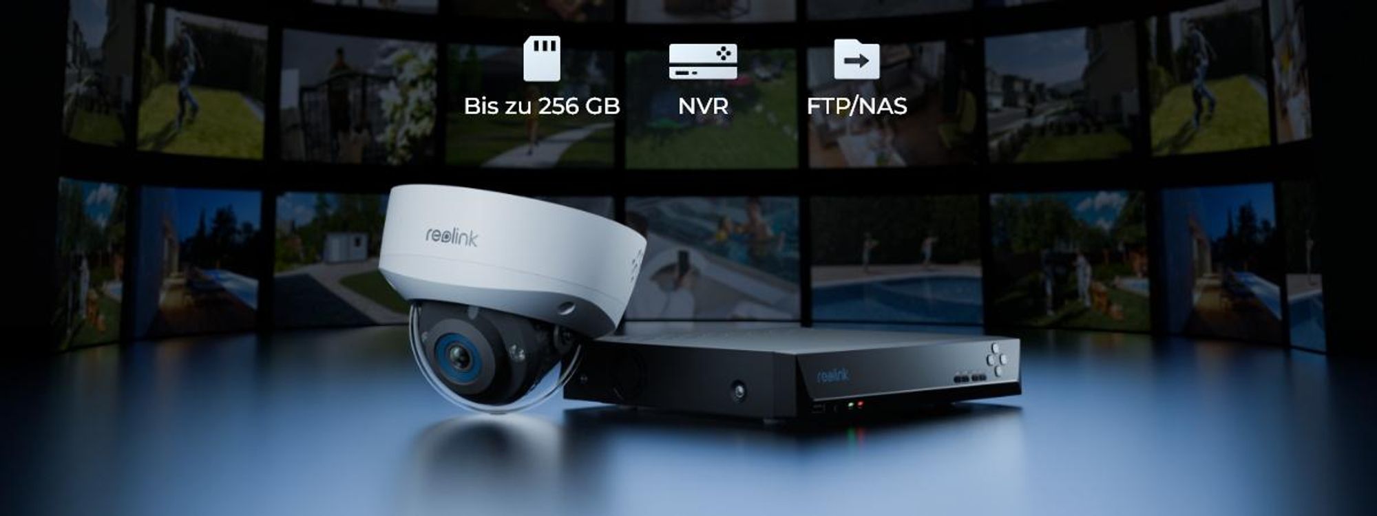 Reolink RLC-1240A, 6K 12MP IK10 Vandalenschutz PoE Überwachungskamera, 145° Sichtfeld, Farbnachtsicht, Smarte Erkennung, 2-Wege-Audio, IP67, Sirene