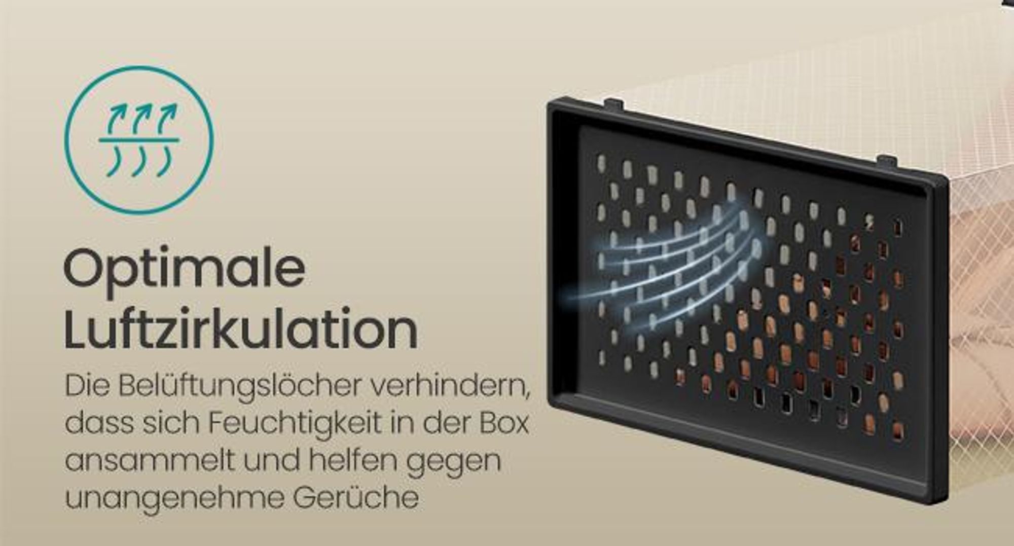 SONGMICS 18er Set Schuhboxen Aufbewahrungsboxen Größe 44 Schuh-Organizer schwarz