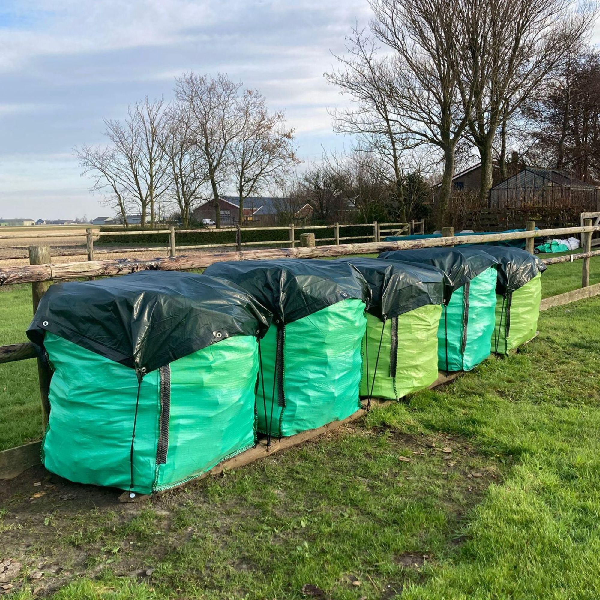 IBC-Abdeckplane zum Abdecken von BIG BAGs