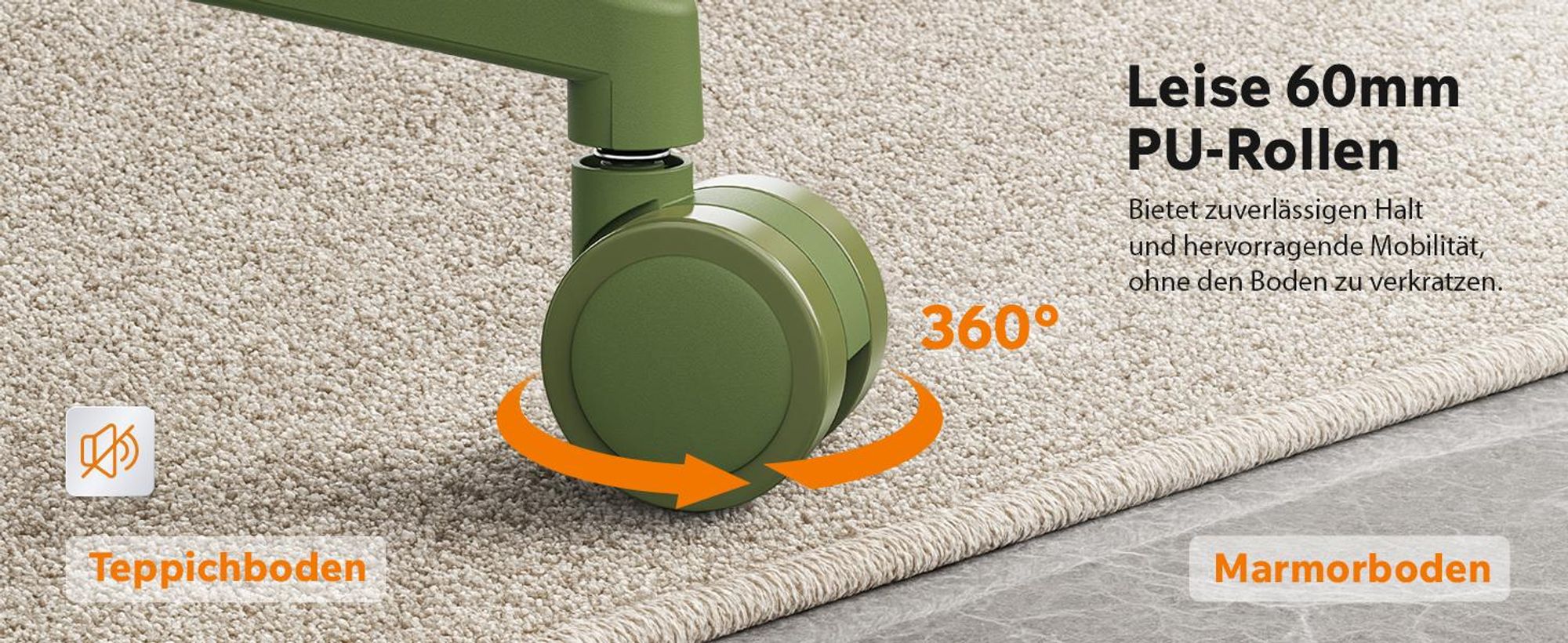 SENSE7 Moyo Ergonomischer Bürostuhl Schreibtischstuhl Grün 3D-Armlehnen Netzrücken Lendenwirbelstütze Chefsessel PC Stuhl Homeoffice 150 kg