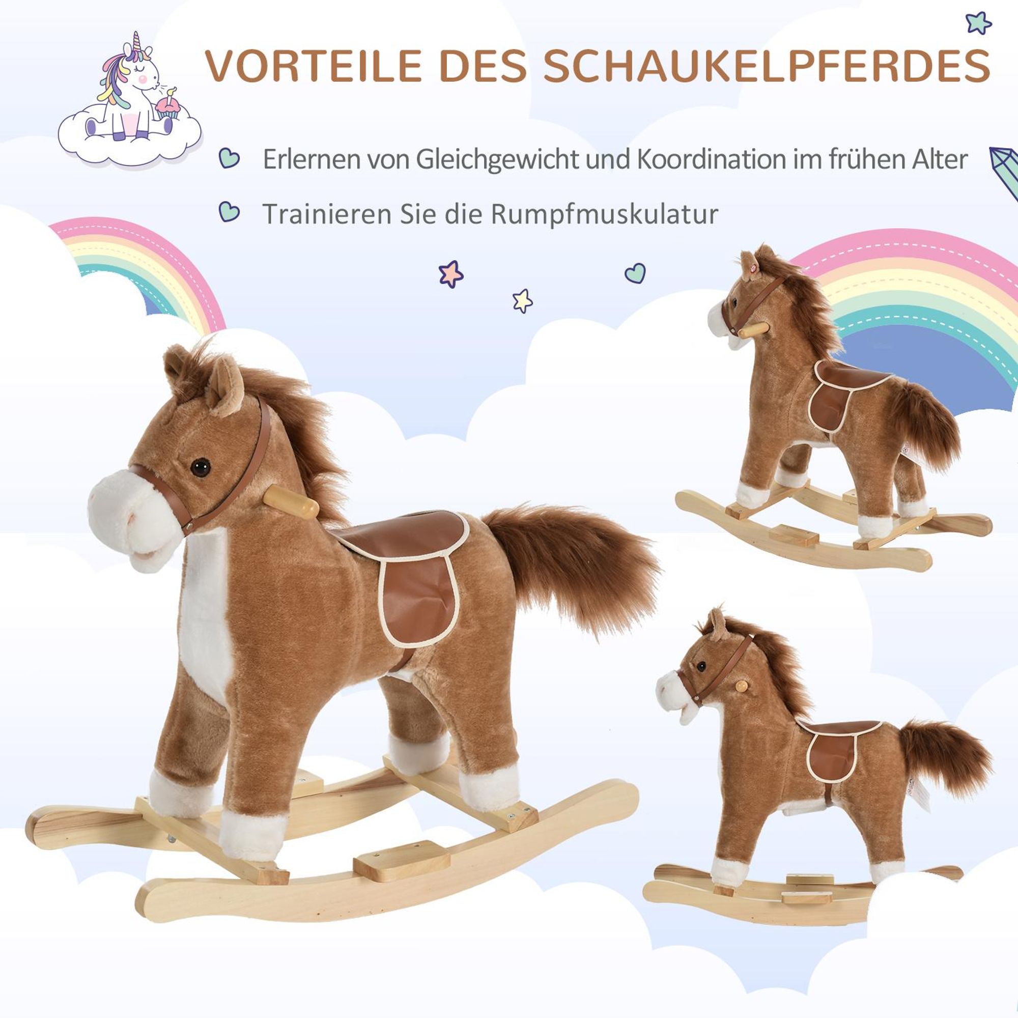 Kinderschaukelpferd elektronisch Rocking