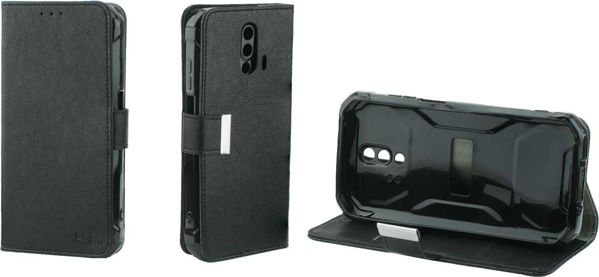 caseroxx Handy Hülle Tasche kompatibel mit Blackview BV7200 Bookstyle-Case Wallet Case Bild 1