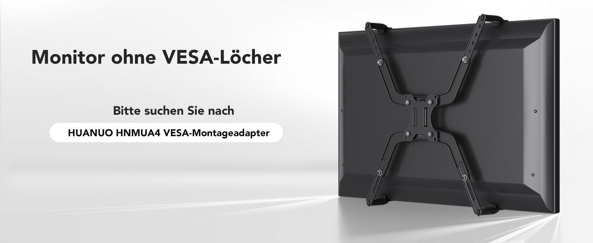 Monitor Halterung, 2-fach Monitor Schreibtisch Halterung, für 13-32 Zoll PC Monitor,Höhenverstellbare Bildschirmhalterung mit Langem Arm,VESA 75/100mm