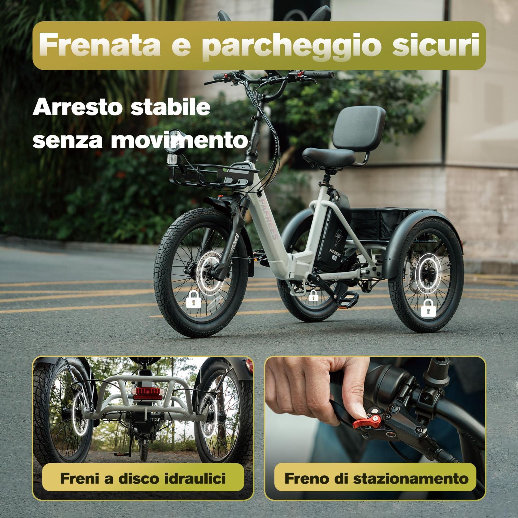 Bicicletta elettrica FAFREES F20 Mate II - Motore 250W Batteria 48V25AH 20" Pneumatici Freno a disco idraulico - Gunfire Nero