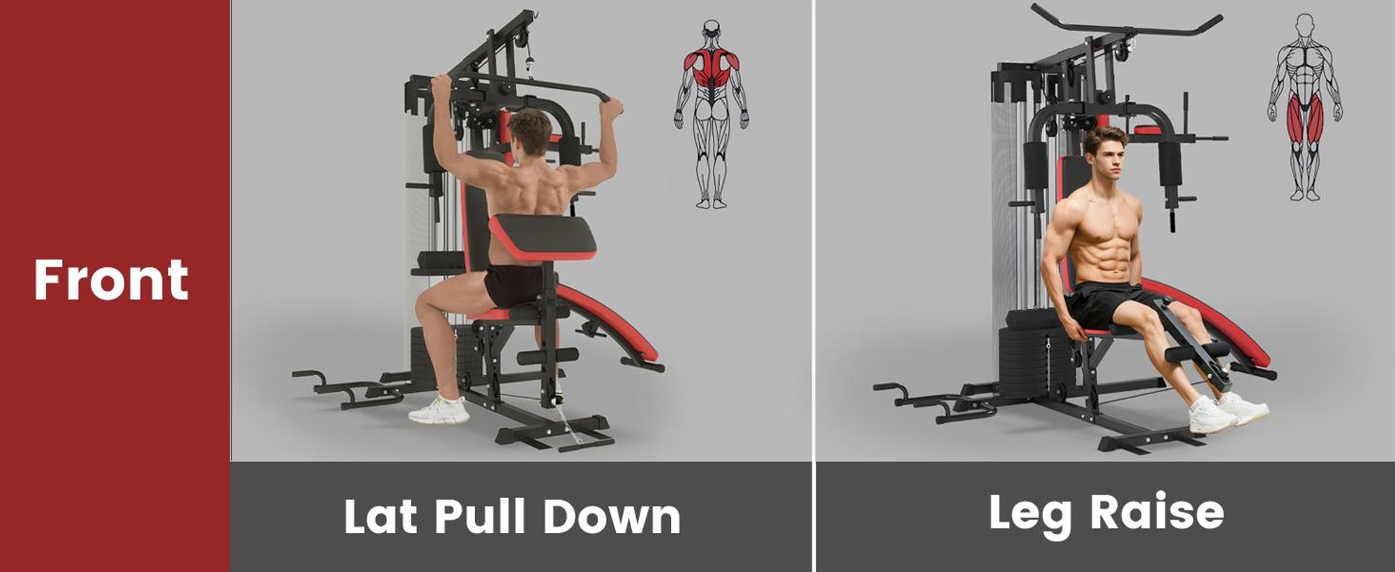SPORTNOW Power Station, wielofunkcyjna stacja fitness z drążkiem do ćwiczeń motylkowych i nachwytem, ​​lokówką, wyciskaniem na klatkę piersiową, ławeczką do brzuszków, sprzęt fitness z obciążeniem 65 kg, pokrowiec ochronny, do domu, kolor czarny