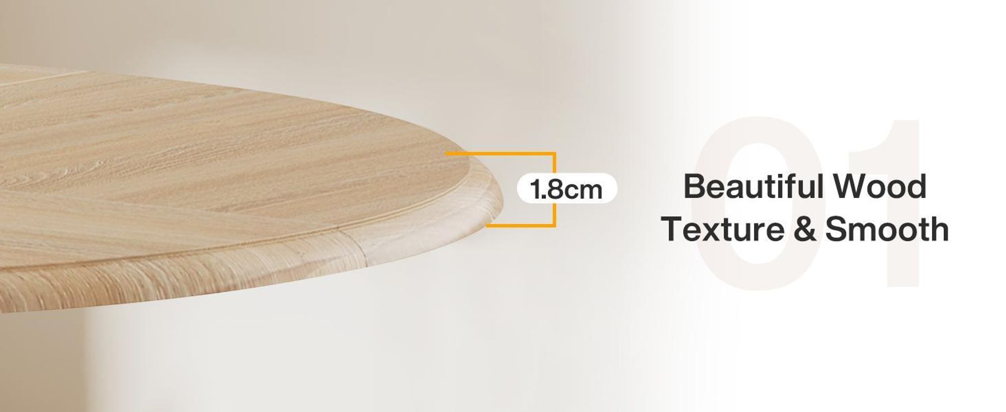Tribesigns Tavolo da pranzo rotondo per 4 persone, tavolo da pranzo da 120 cm con base in metallo, tavoli da pranzo rotondi moderni, tavolo da cucina per sala da pranzo, soggiorno