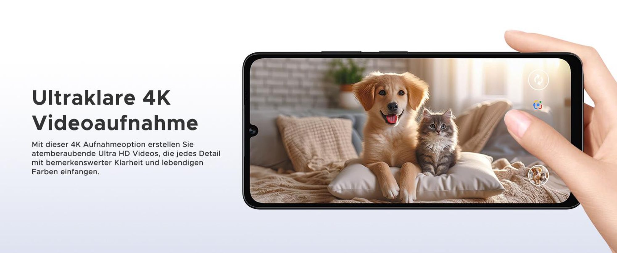 DOOGEE Note59 Pro Smartphone Handy, Android 16, 6,75" 120Hz, 6250mAh Akku, 32GB+256GB, 5G, 16MP, NFC, Fingerabdruck, ohne Vertrag