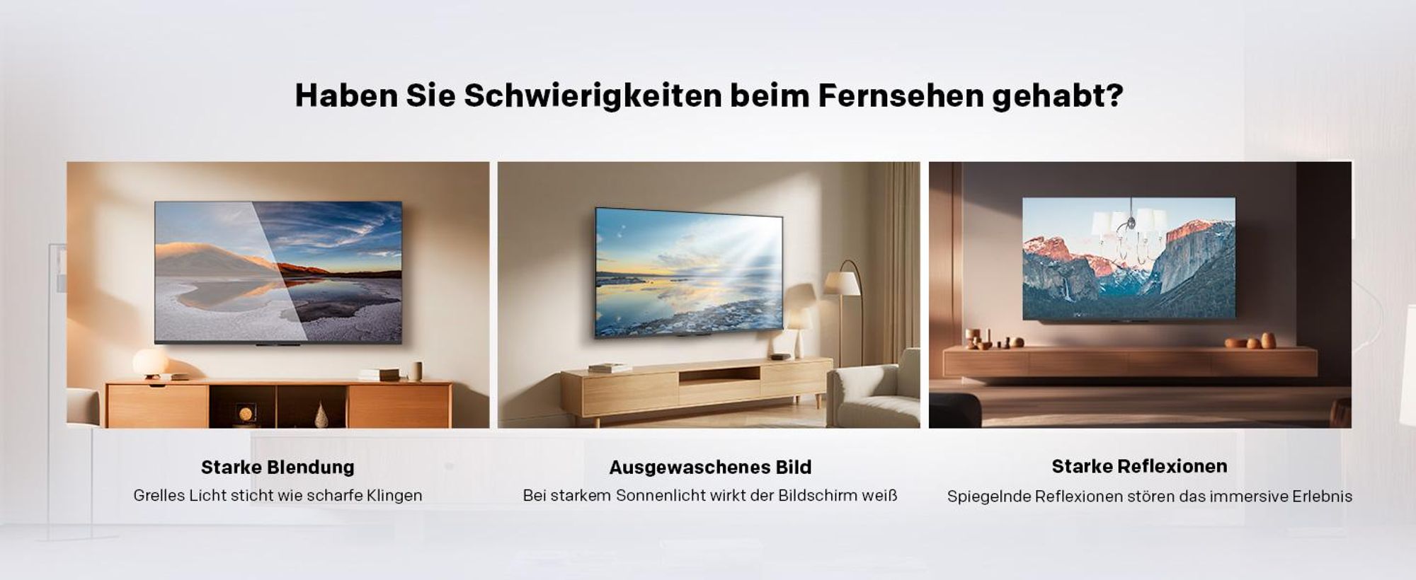 coocaa 55 Zoll (139cm) QD-MiniLED 4K UHD Smart TV – Google TV, 93% DCI-P3, HDR10+, Dolby Digital Plus, Triple Tuner, Bluetooth | Perfekt für WM 2026