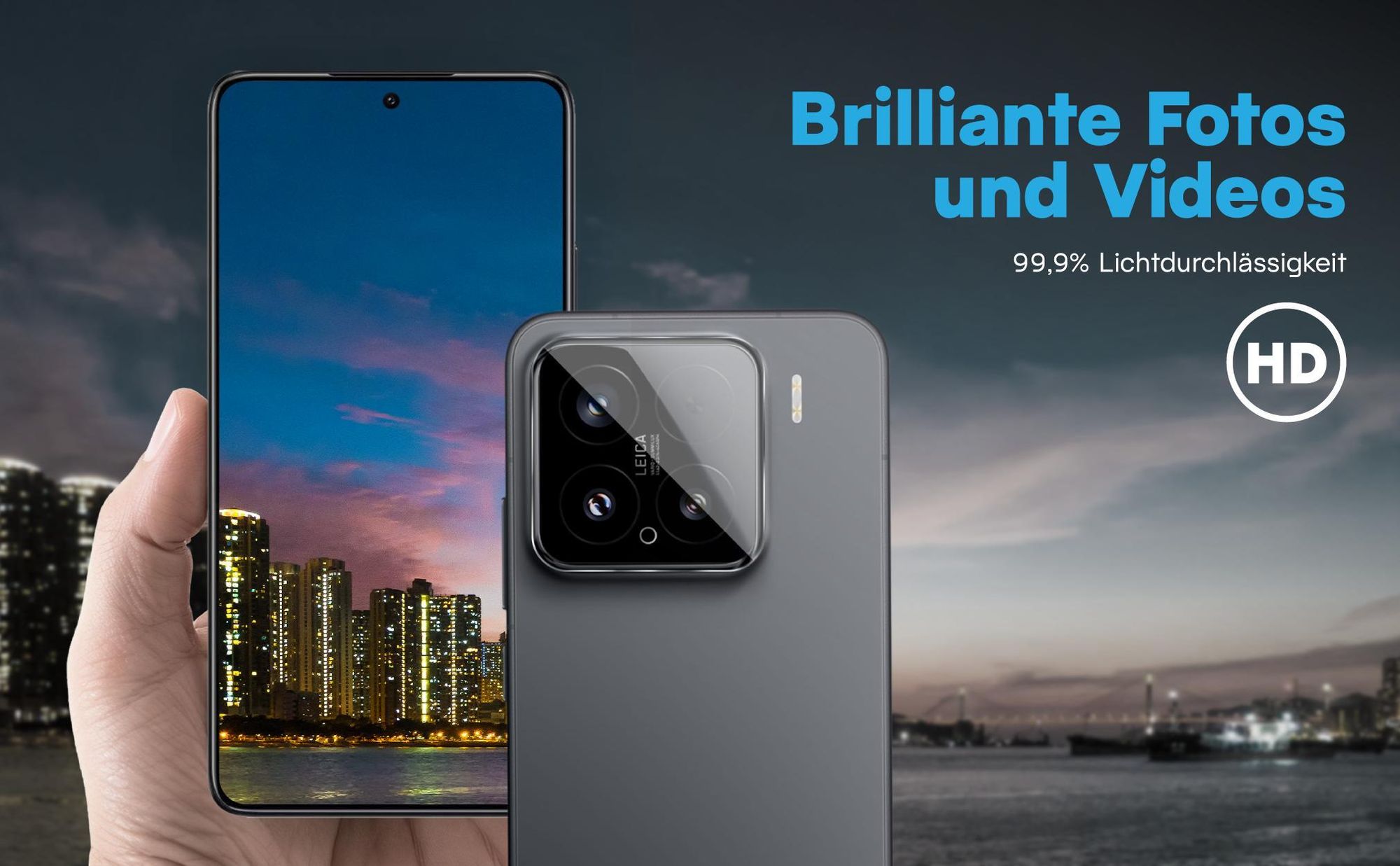 Brilliante Bildqualität mit dem Xiaomi 15 dank 99,9% Lichtdurchlässigkeit
