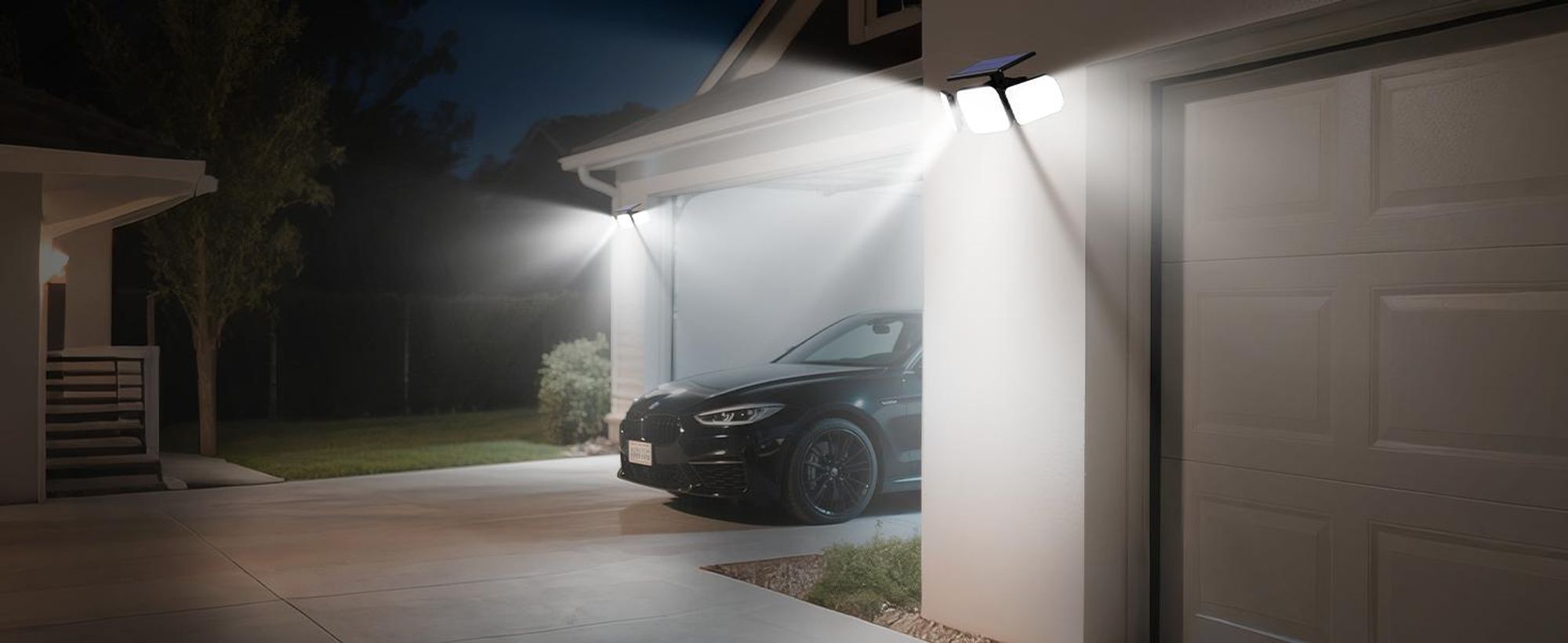 112 LED Solarlampen für Außen mit Bewegungsmelder, IP64 Solarleuchte Solarlampe, 2200mAh Wasserdichte Wandleuchte Garten Gartenleuchten, Aussenleuchte