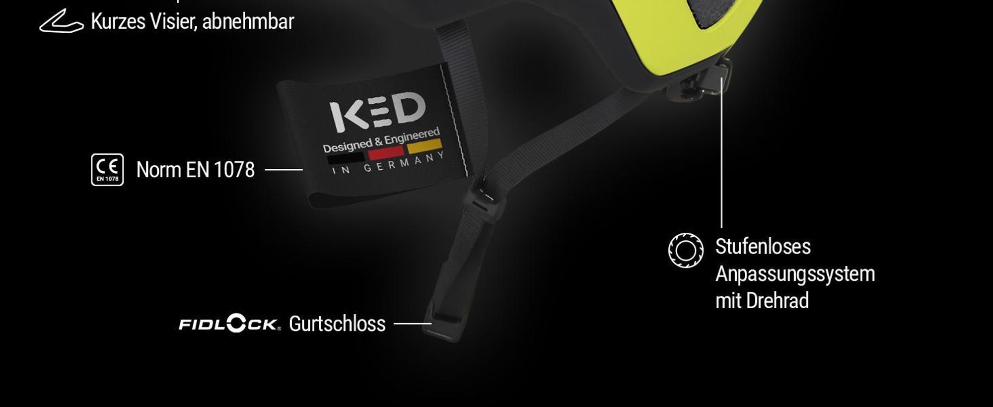 75 KED City-Fahrradhelm Embrace Urban UF-1