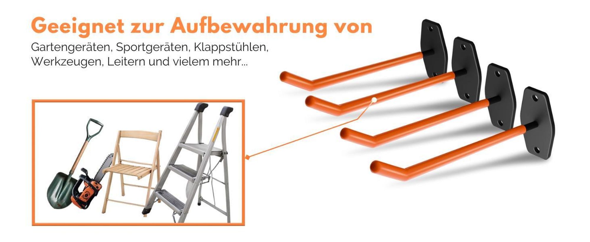 DORFER Reifen Wandhalterung 4er Set | 4x Reifenhalter Wandhalterung gehärteter Stahl inkl. deutschen Marken-Dübel & Schrauben verzinkt | Felgenhalter
