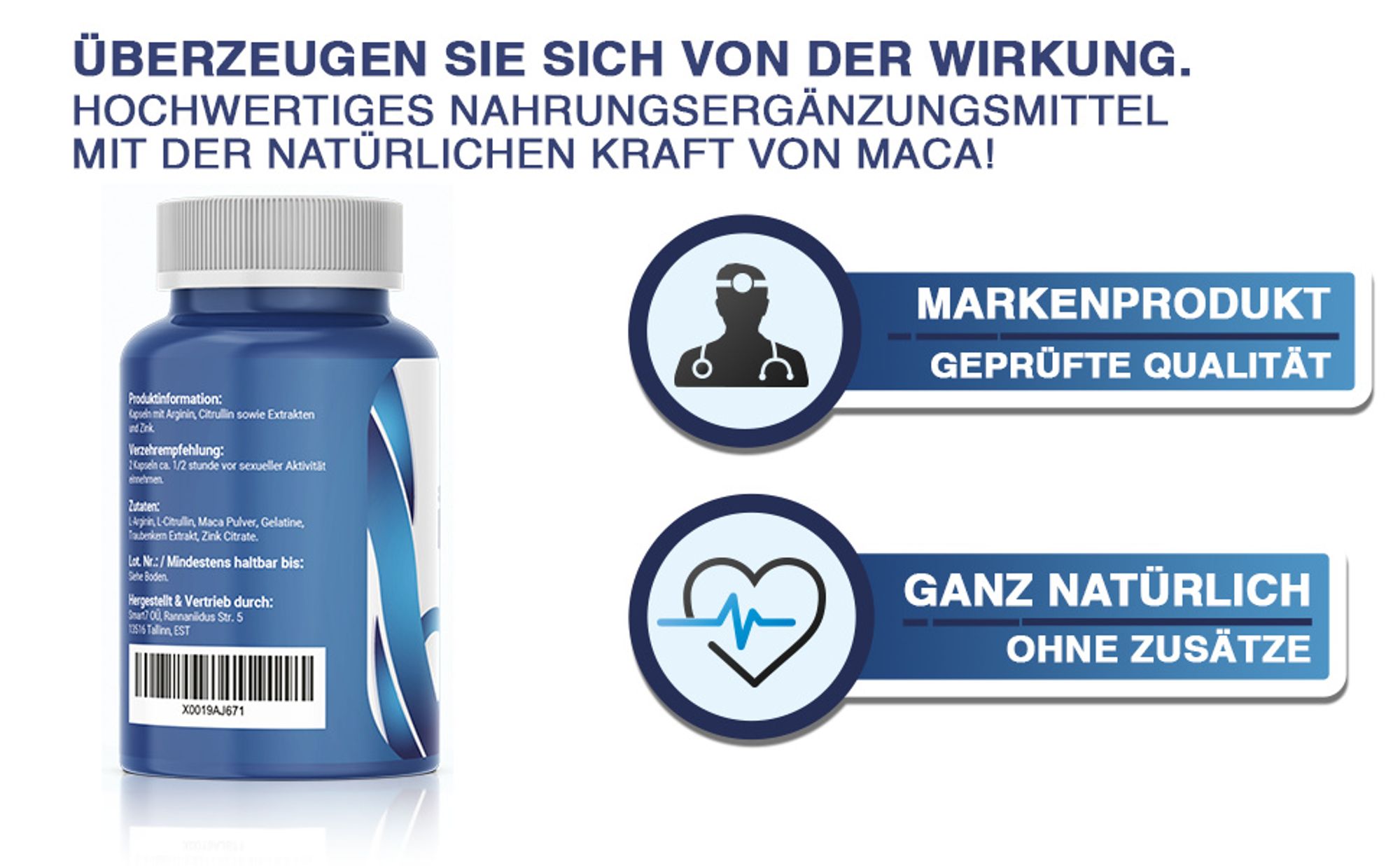 Saint Nutrition® FCK NOW Kapseln- längerer Sеx – Verzögerung der Ejakulation – Erеktionsmittel - Mann - mehr Potenz