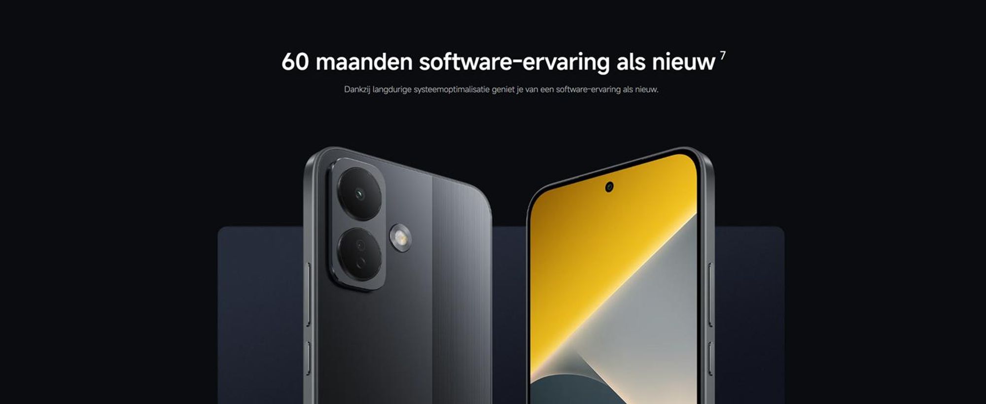 Xiaomi Poco X8 5G smartphone, 12 + 256 GB opslag, oranje kleur, 8340 mAh batterij
